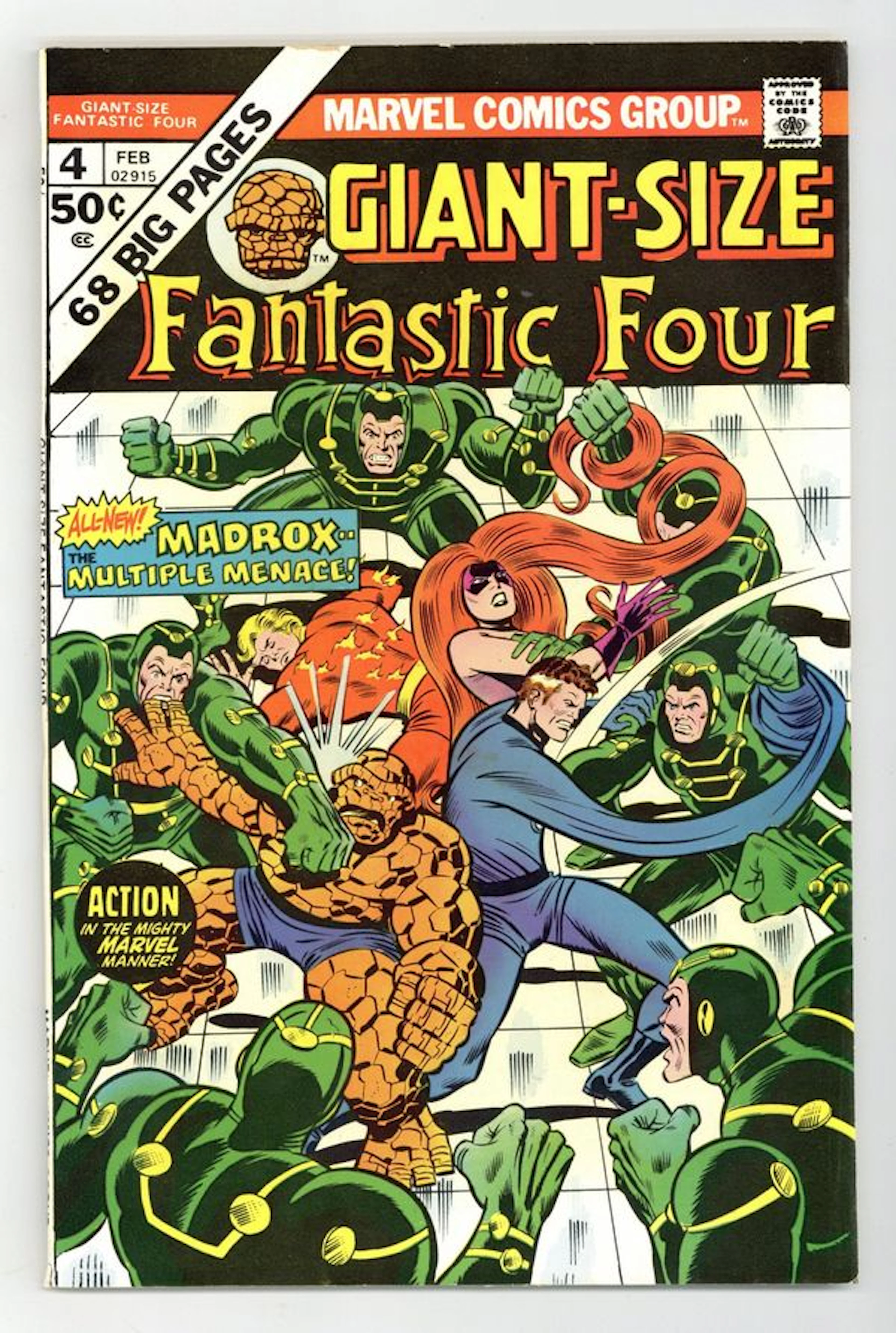 Giant Size Fantastic Four (1974) 4 FN 6.0