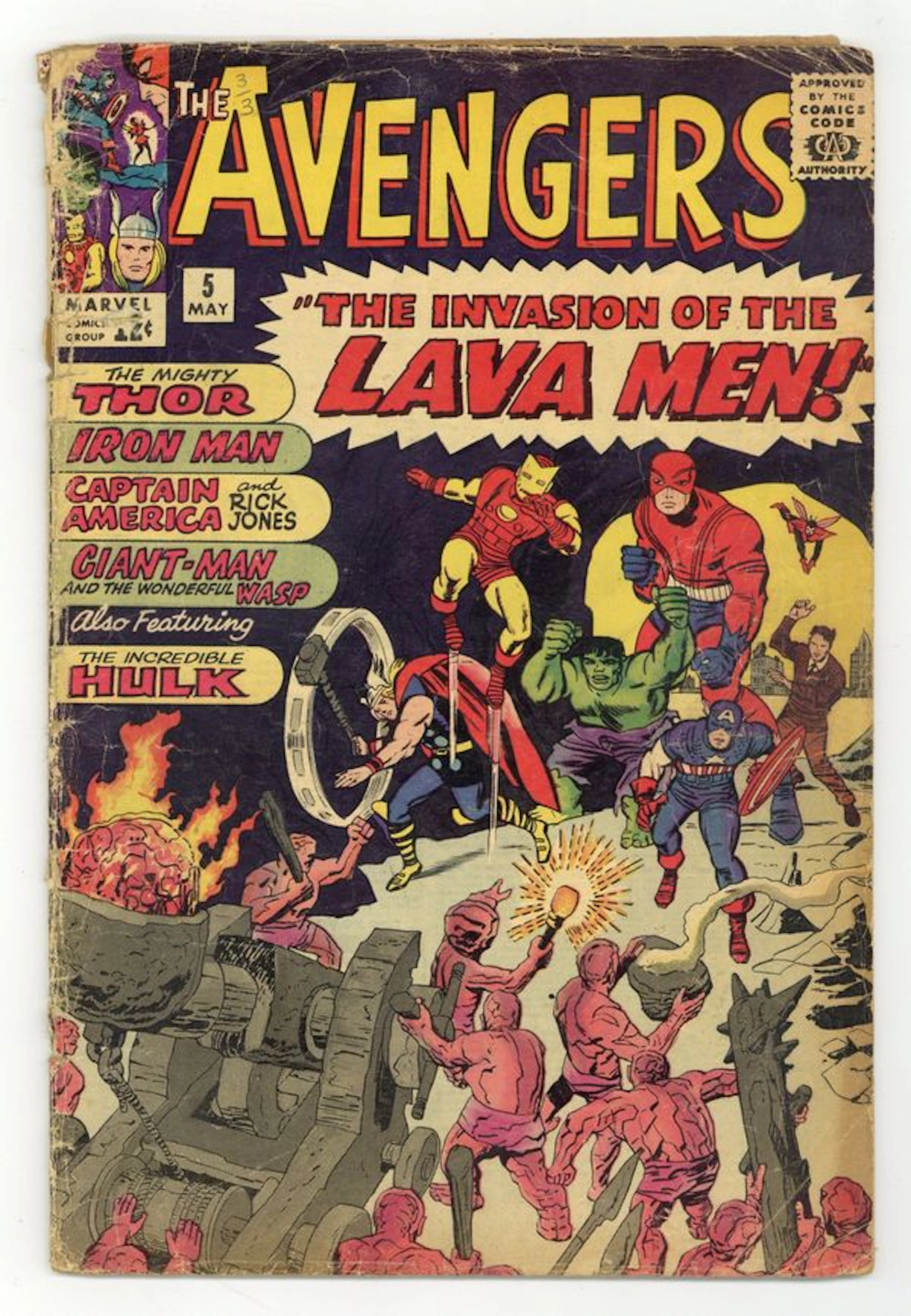 Avengers (1963 1st Series) 5 FR/GD 1.5