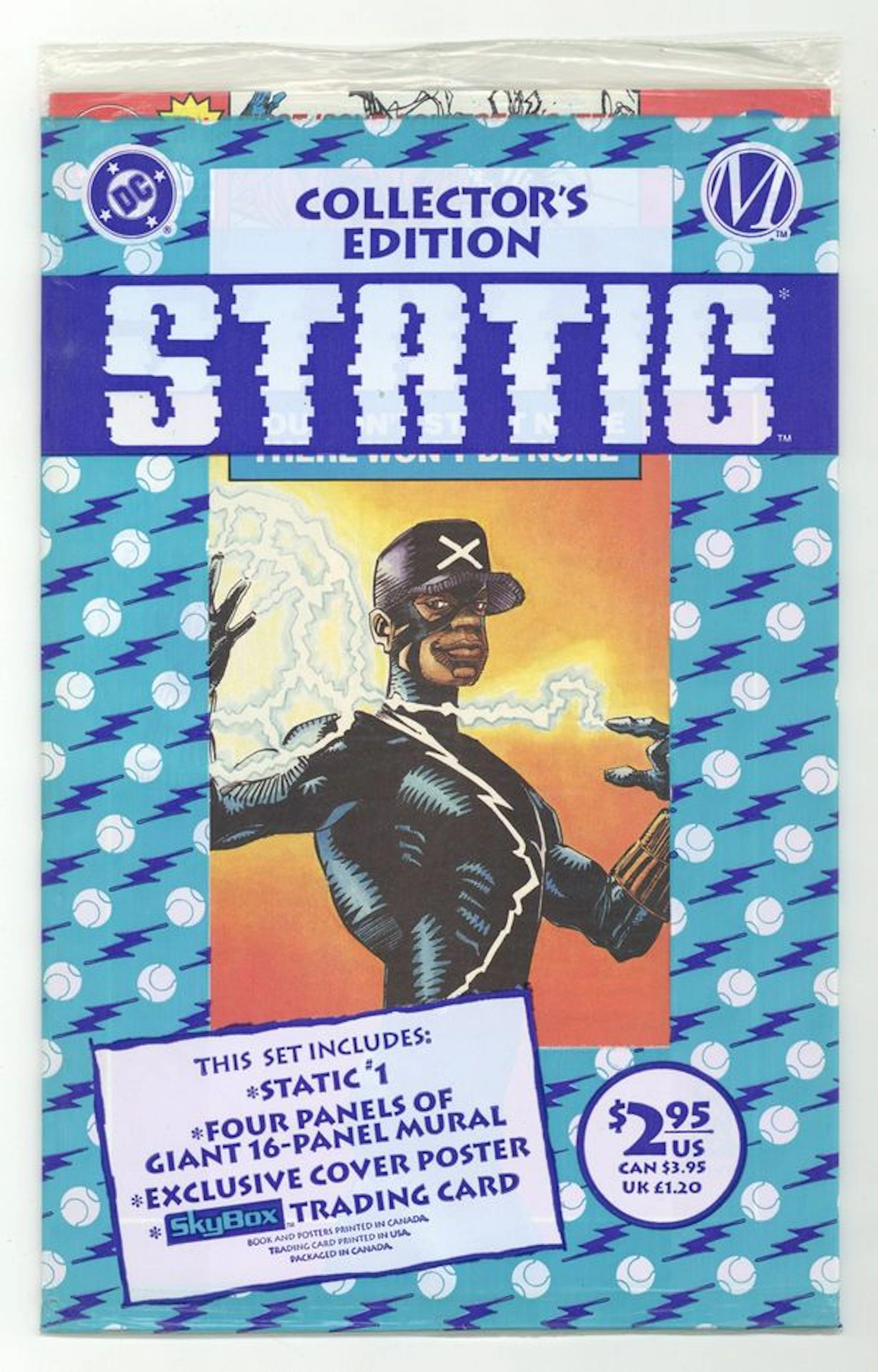 Static (1993 DC) Milestone 1A.P VF+ 8.5