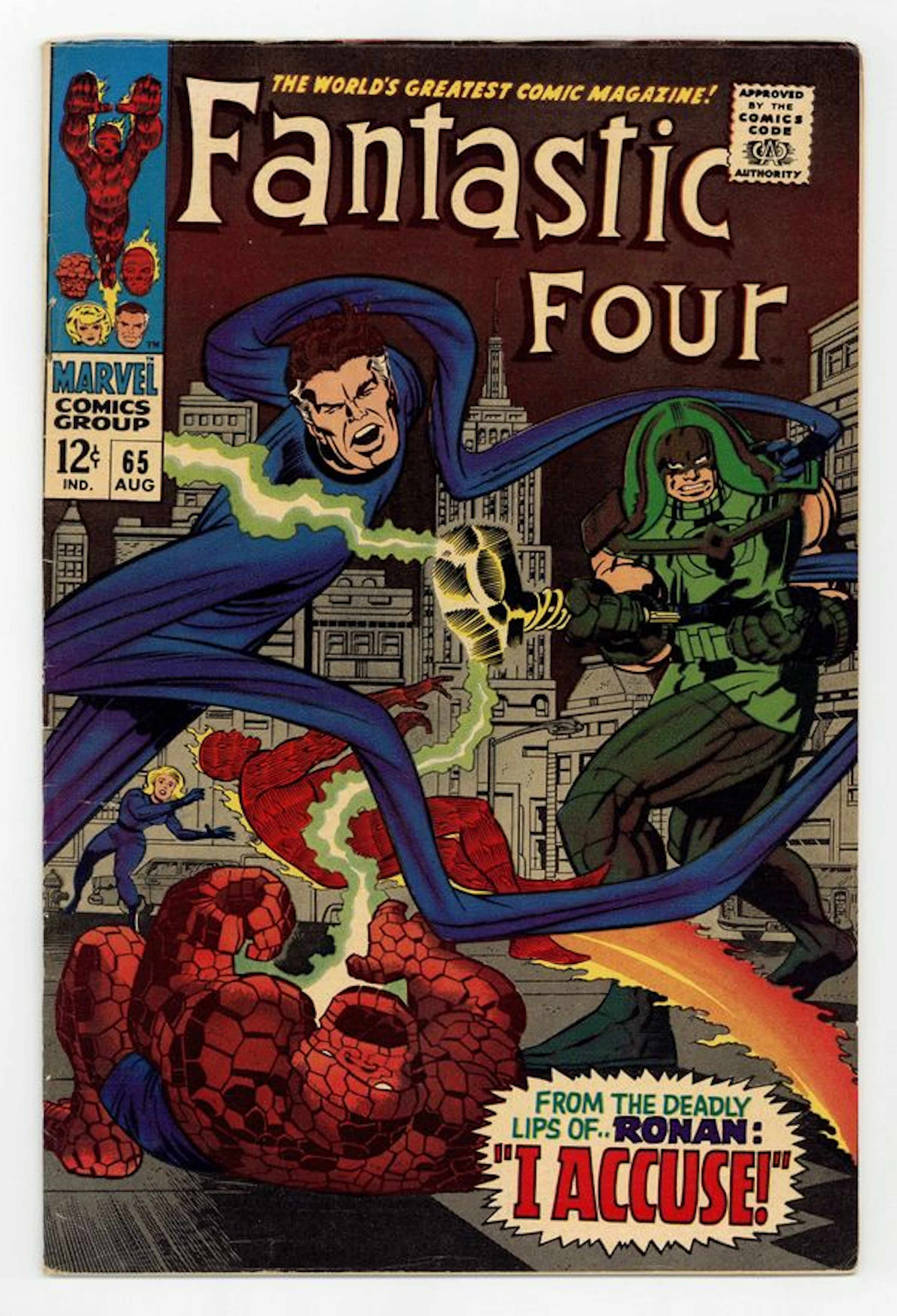 Fantastic Four (1961 1st Series) 65 VG- 3.5