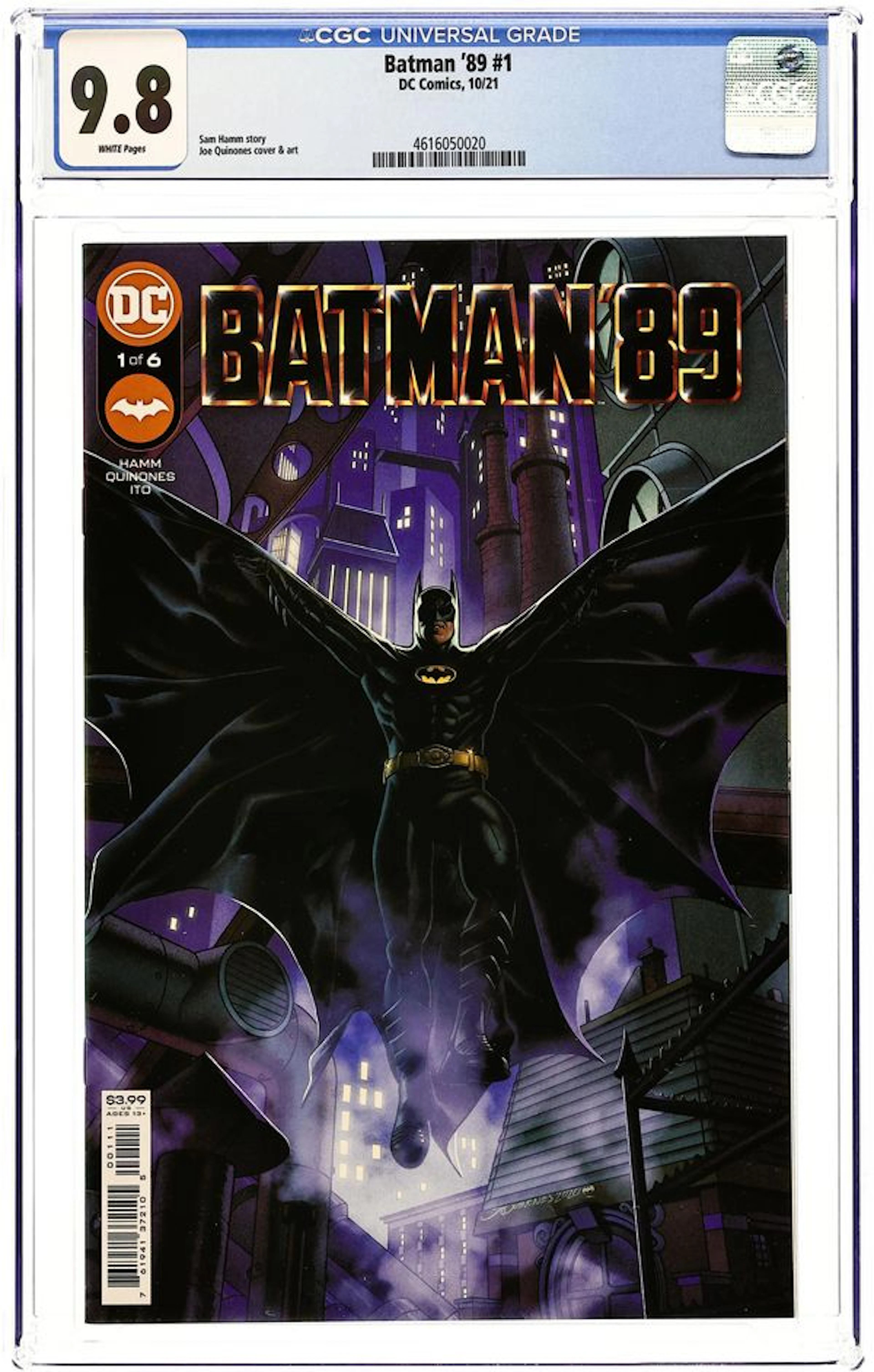 Batman '89 (2021 DC) 1A CGC 9.8