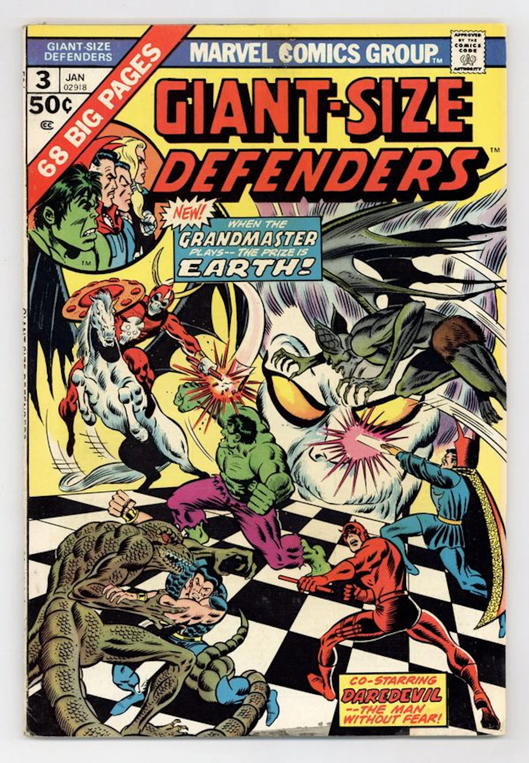 Giant-Size Defenders (1974) 3 VG 4.0
