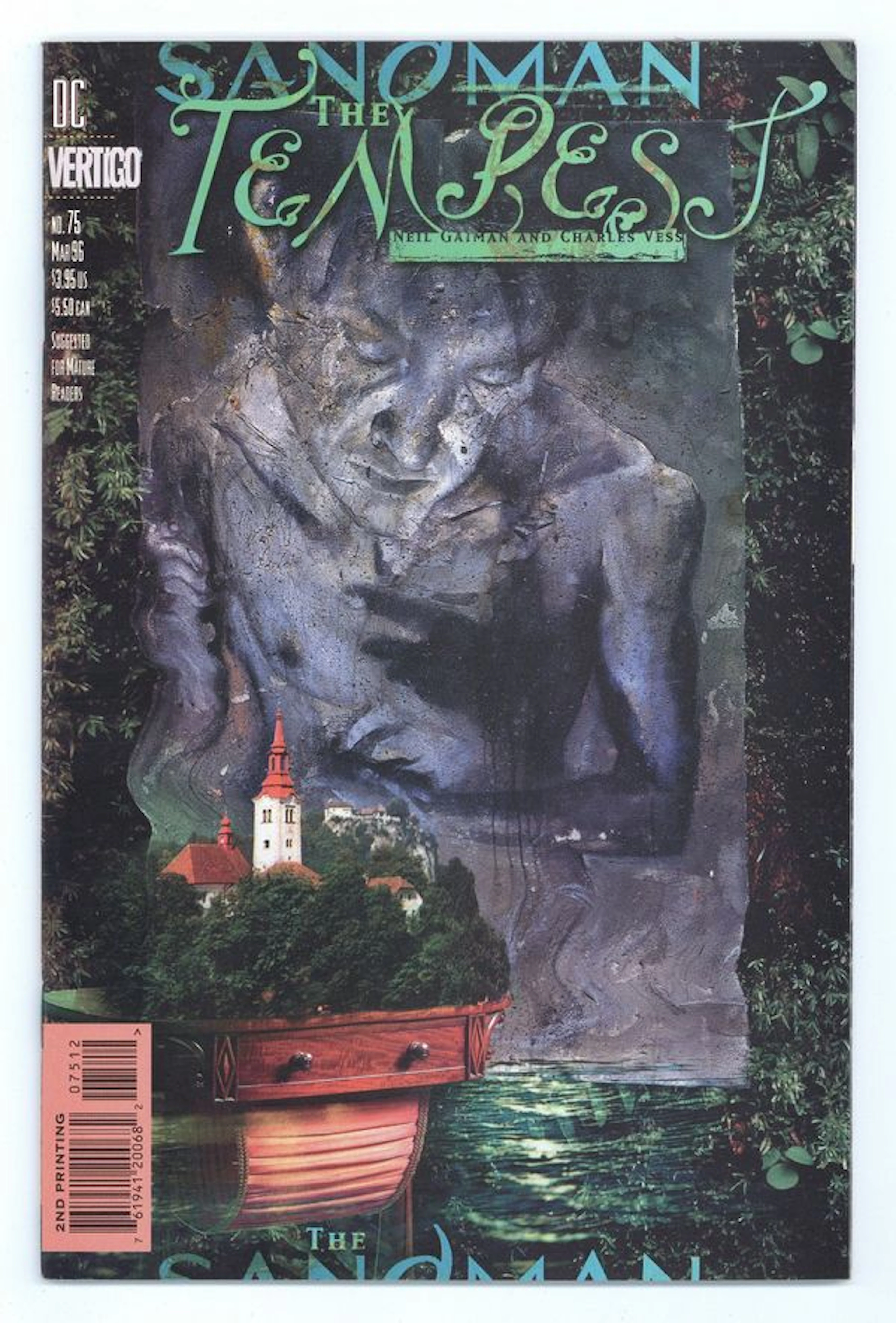 Sandman (1989 DC/Vertigo) 75REP.2ND VF+ 8.5