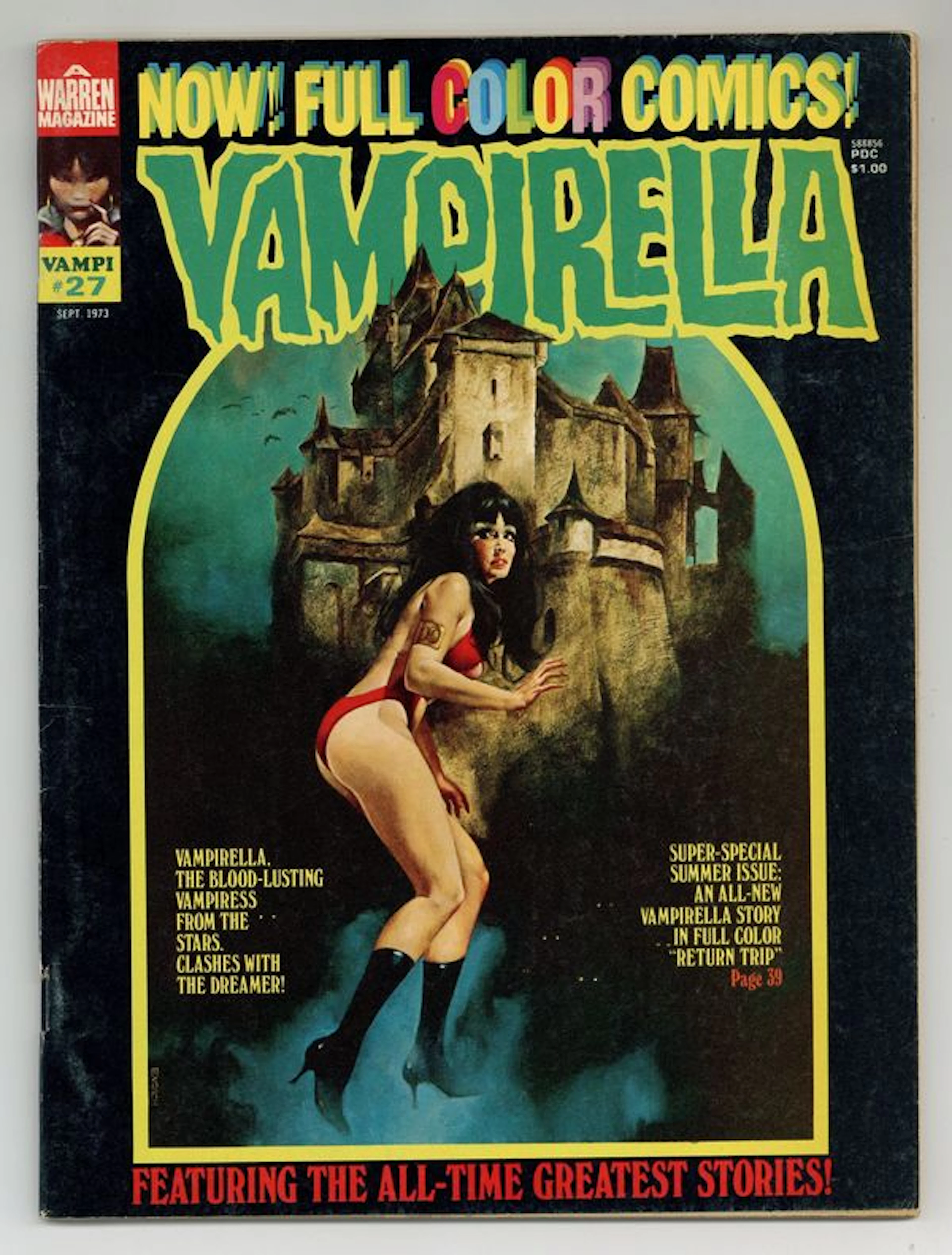 Vampirella (1969 Warren) 27 VG+ 4.5