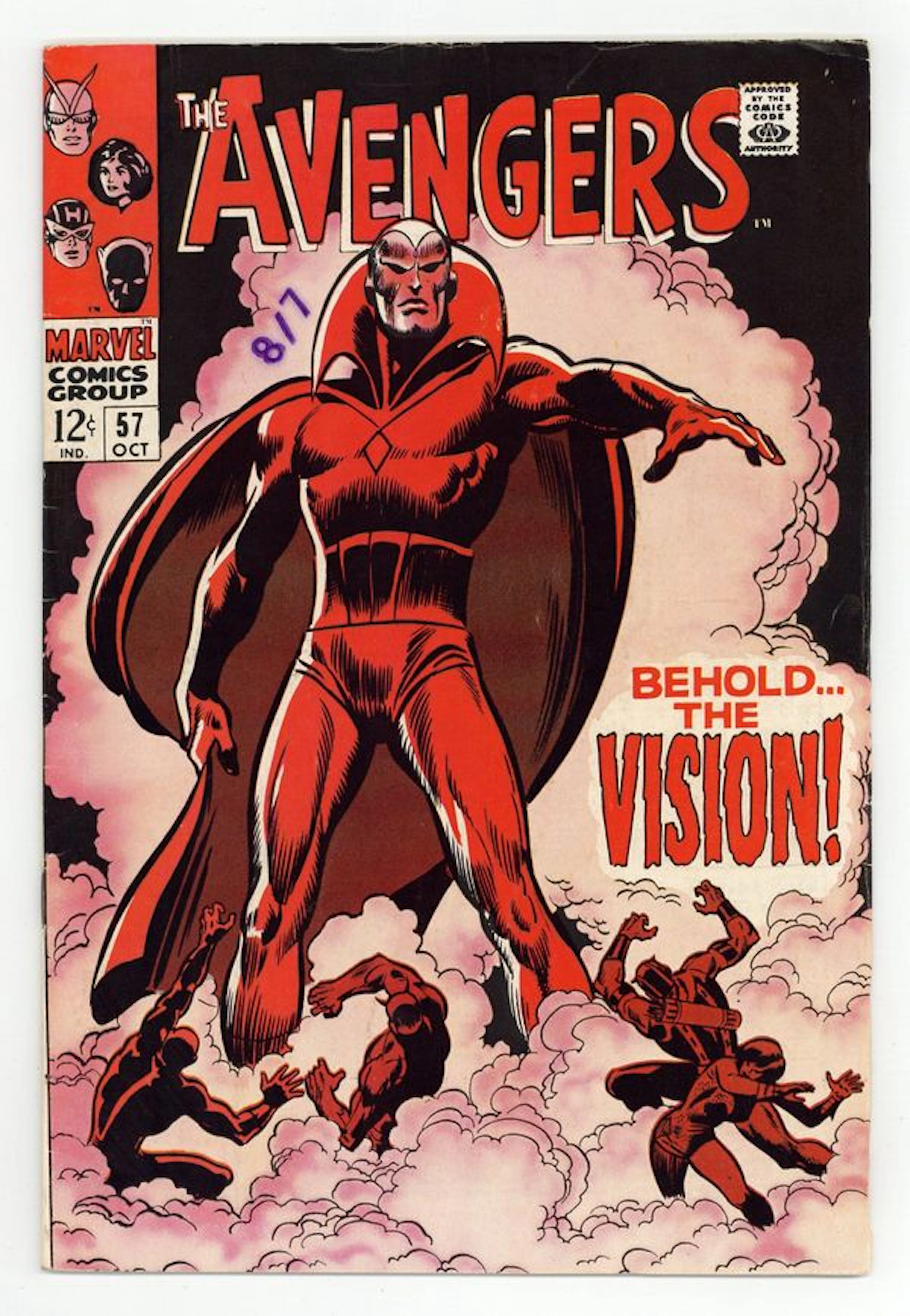 Avengers (1963 1st Series) 57 GD+ 2.5