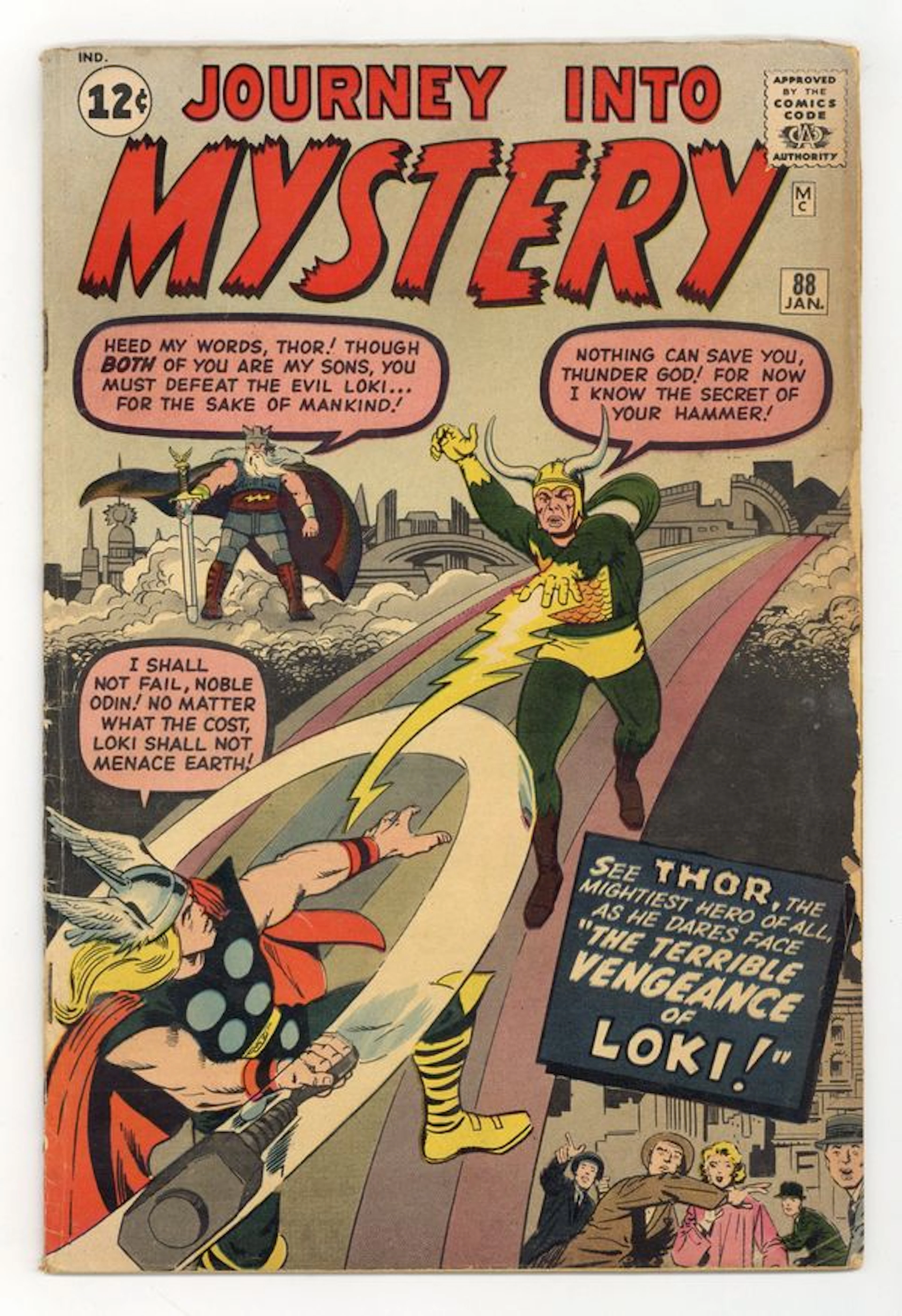 Thor (1962 Marvel 1st Series Journey Into Mystery) 88 GD 2.0