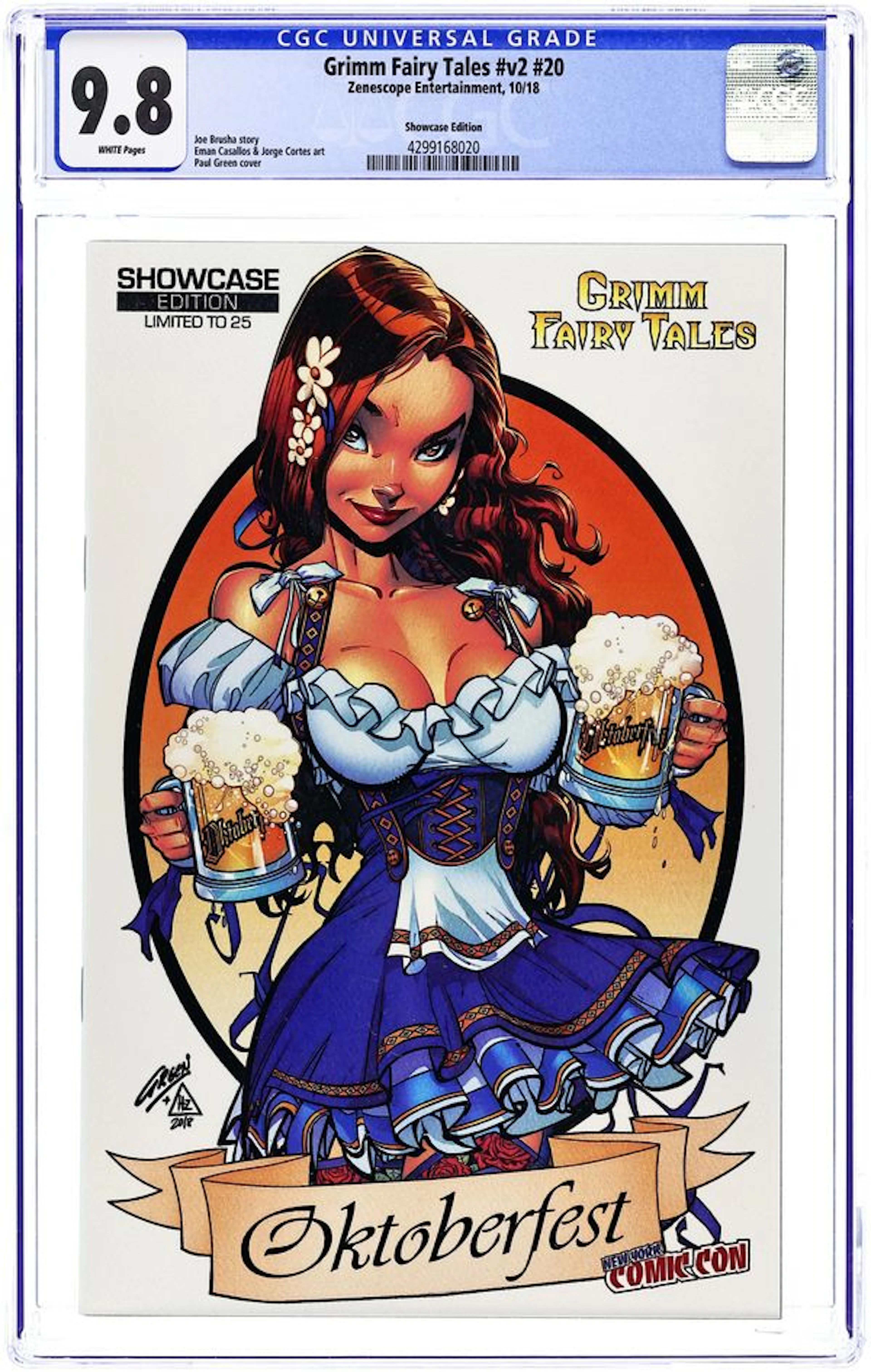 Grimm Fairy Tales (2016 2nd Series) 20SHOWCASE CGC 9.8