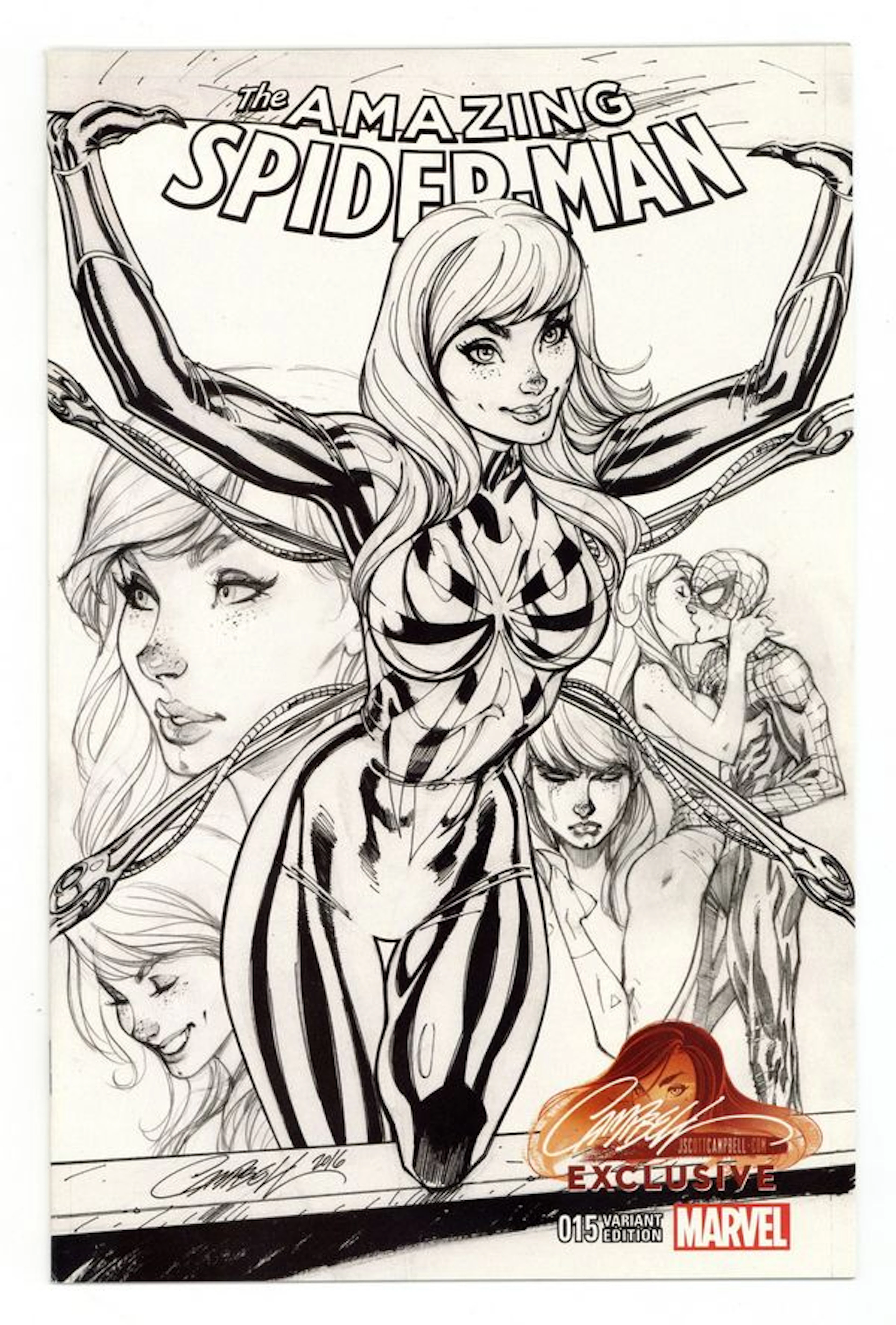 Amazing Spider-Man (2015 4th Series) 15CAMPBELL.B NM- 9.2