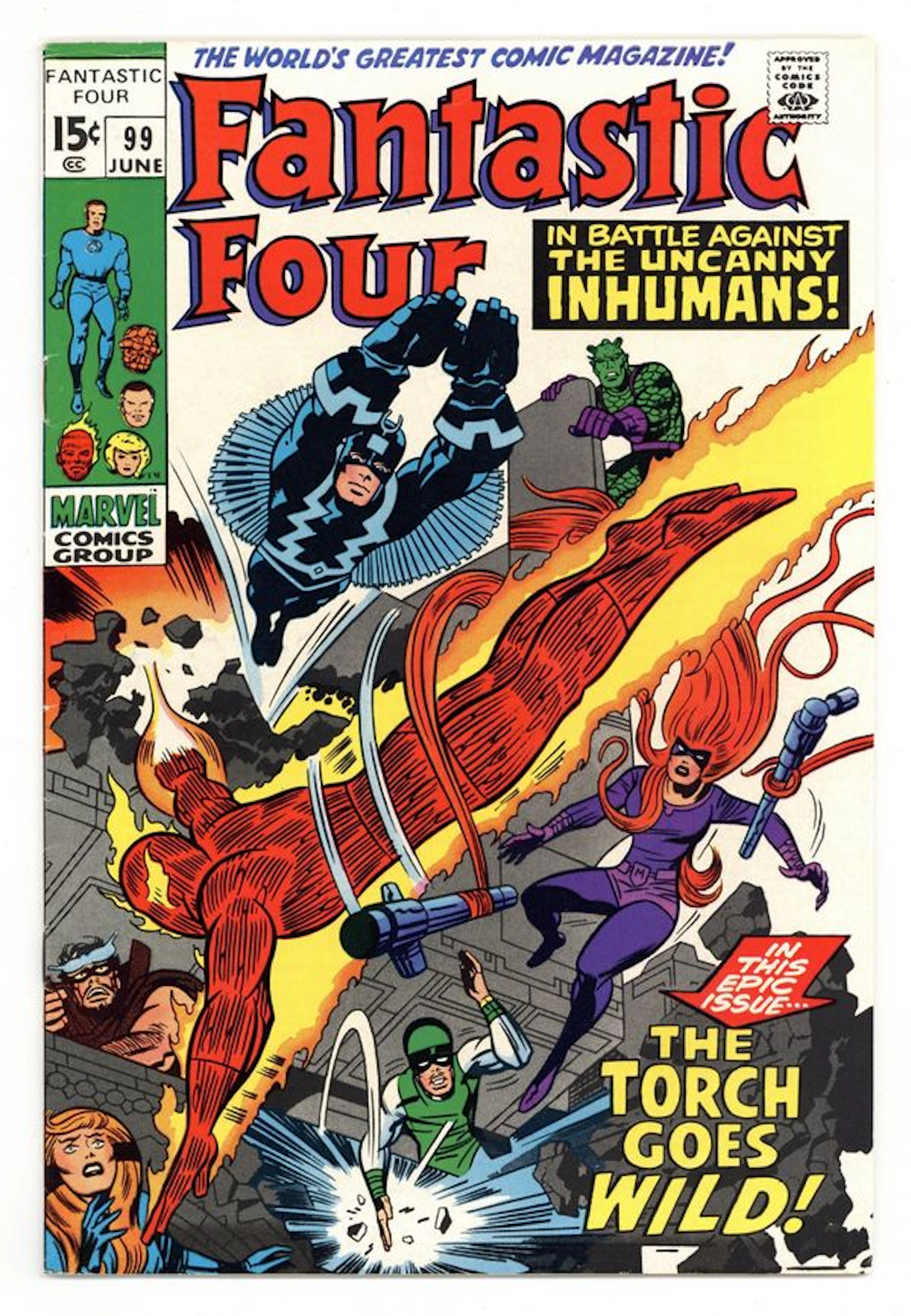 Fantastic Four (1961 1st Series) 99 VG/FN 5.0