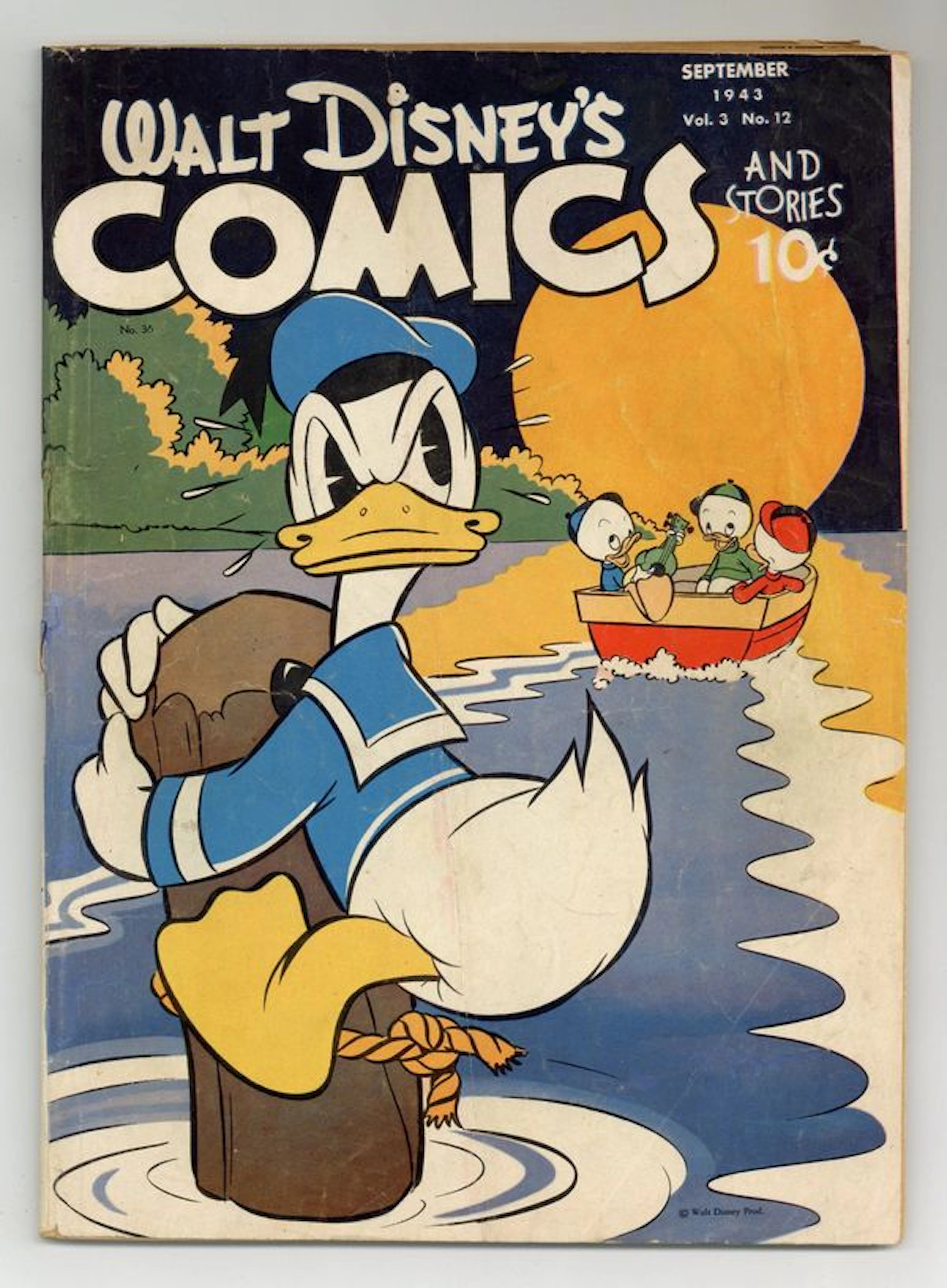 Walt Disney's Comics and Stories (1940 Dell/Gold Key/Gladstone) 36 PR 0.5 (R)