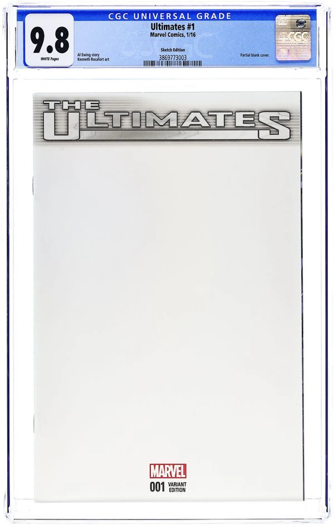Ultimates (2015 Marvel) 1F CGC 9.8