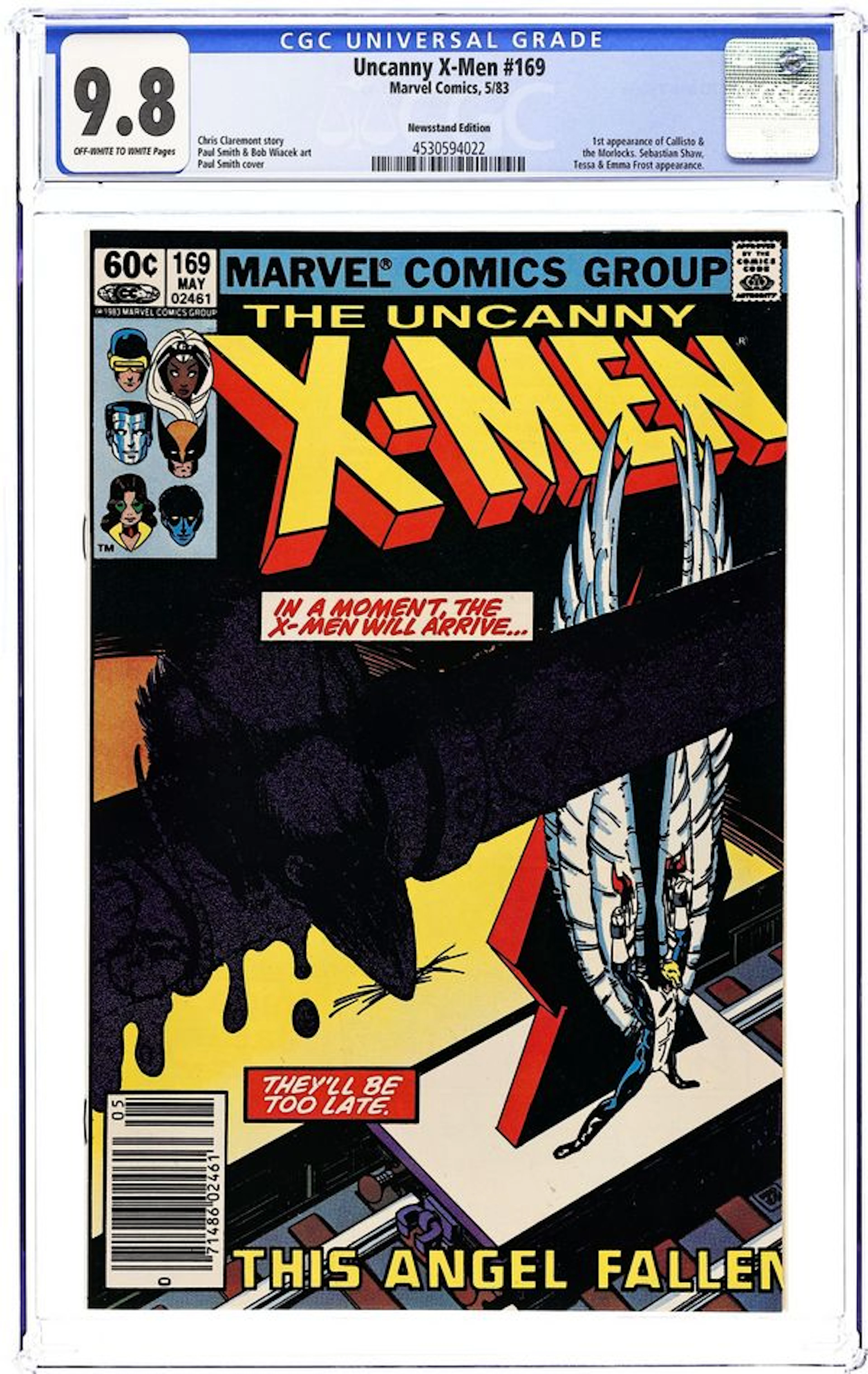 Uncanny X-Men (1963 1st Series) 169N CGC 9.8