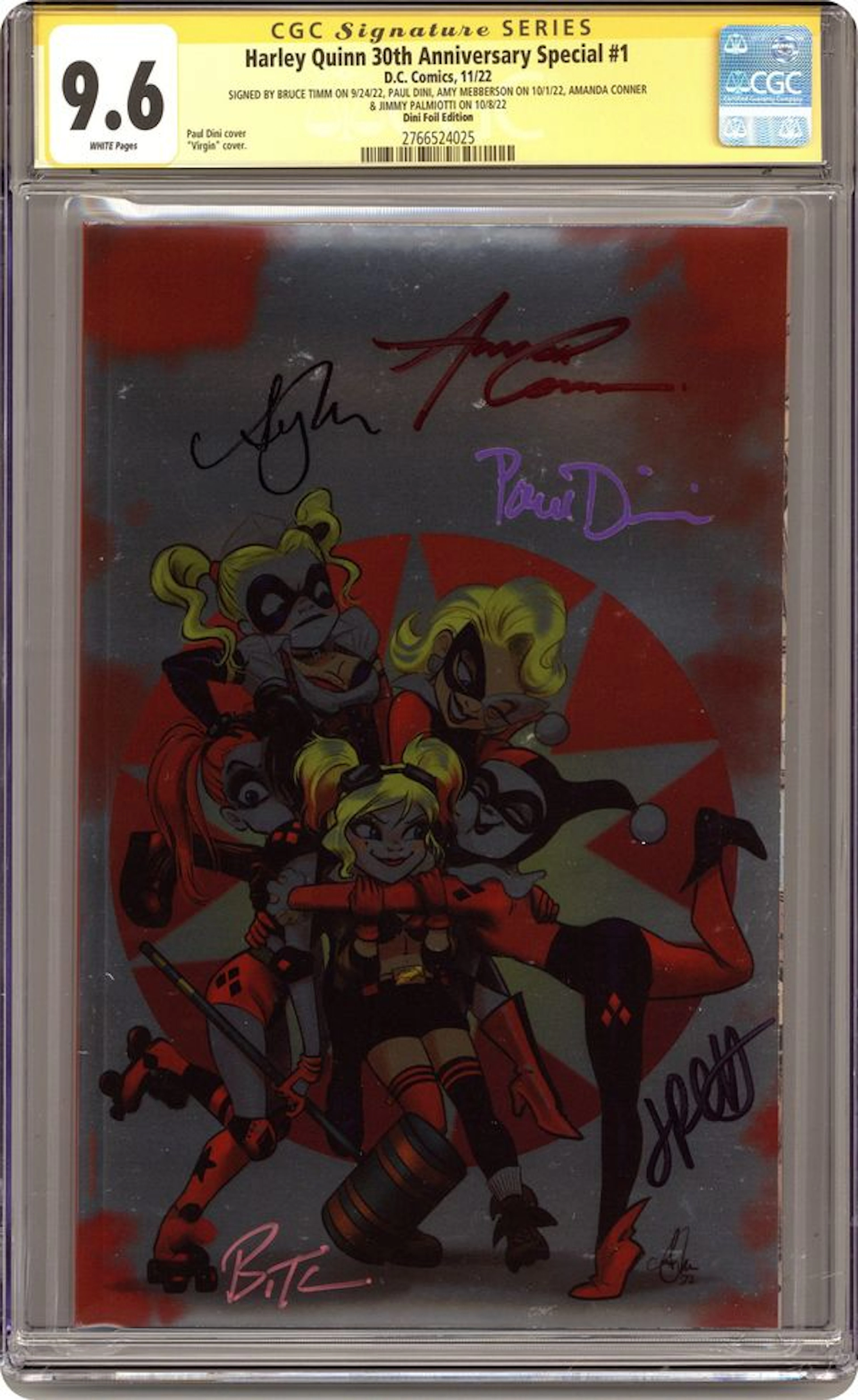 Harley Quinn 30th Anniversary Special (2022 DC) 1DINI.C CGC 9.6 SS