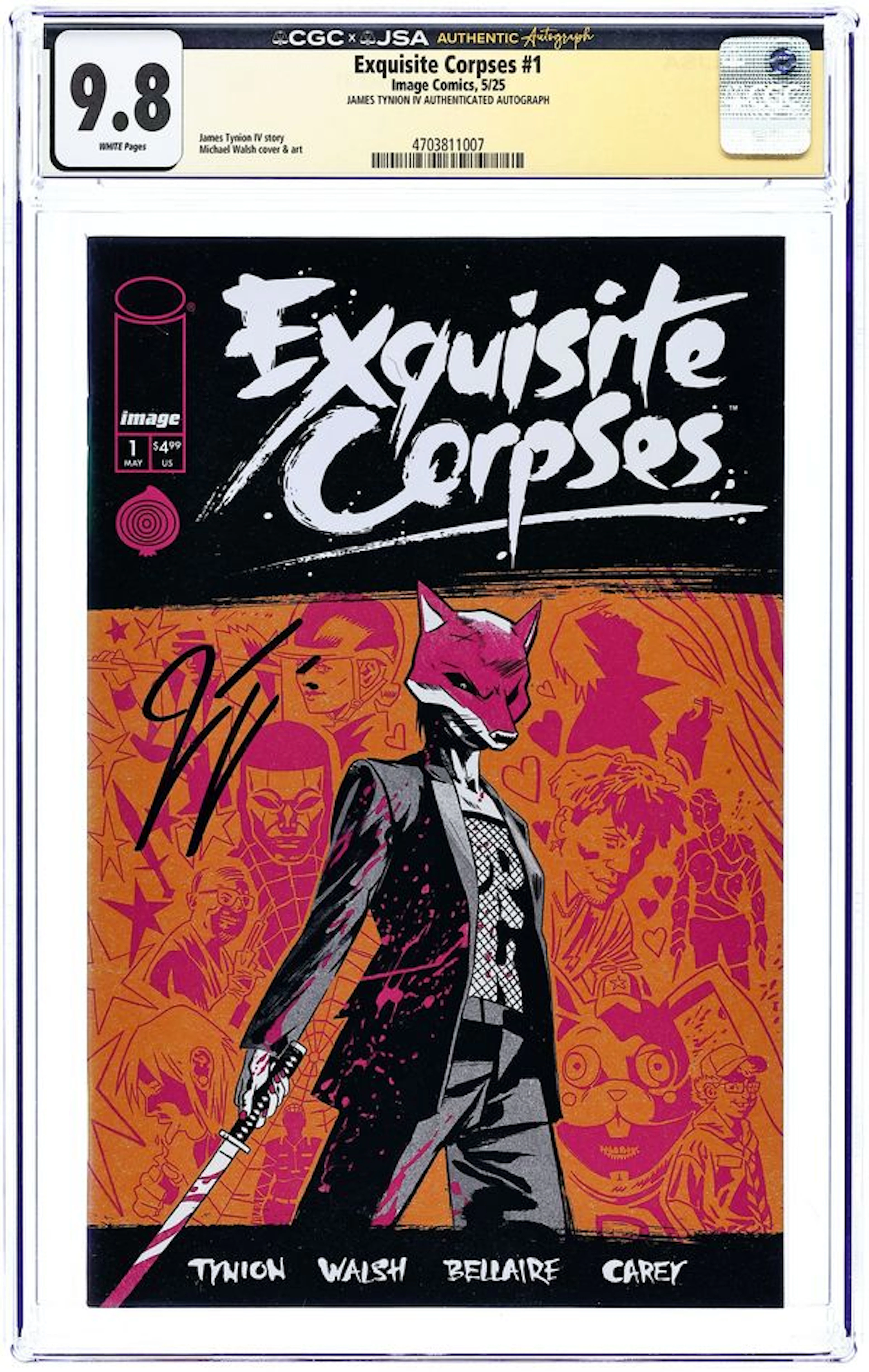 Exquisite Corpses (2025 Image) 1A CGC 9.8 JSA Tynion IV