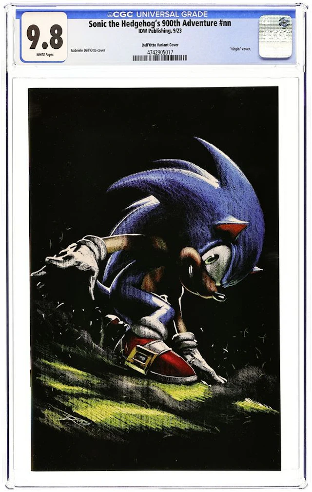 Sonic the Hedgehog's 900th Adventure (2023 IDW) 900JOLZAR CGC 9.8