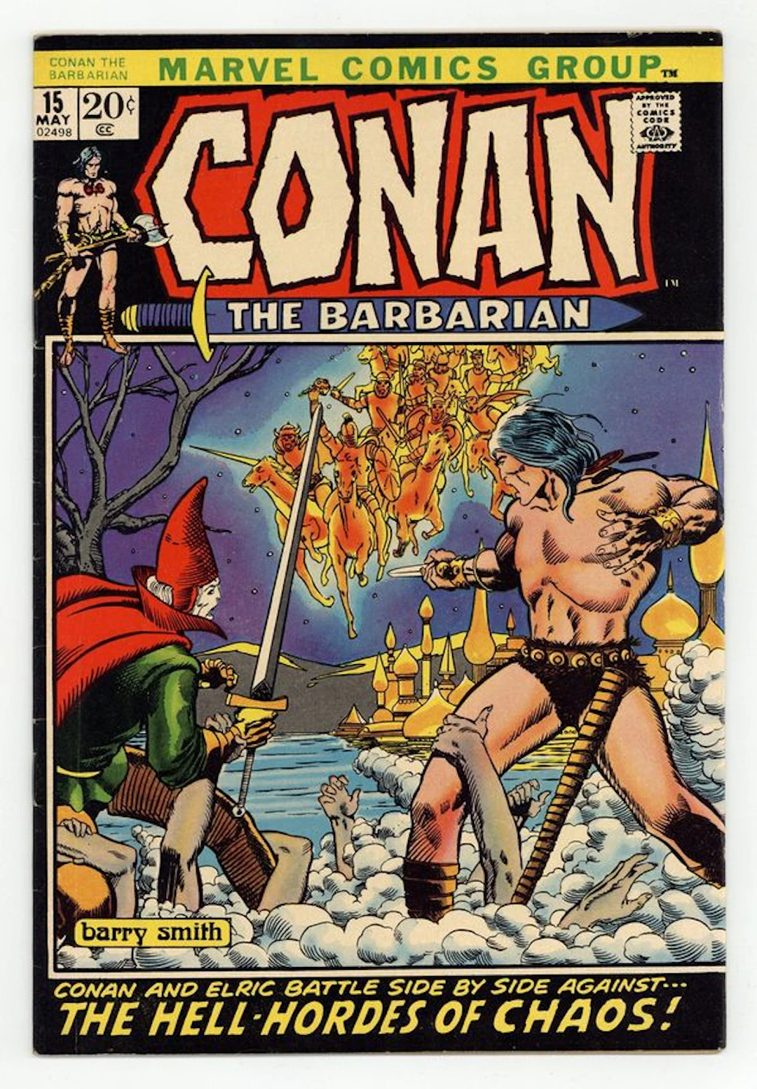 Conan the Barbarian (1970 Marvel) 15 VG+ 4.5