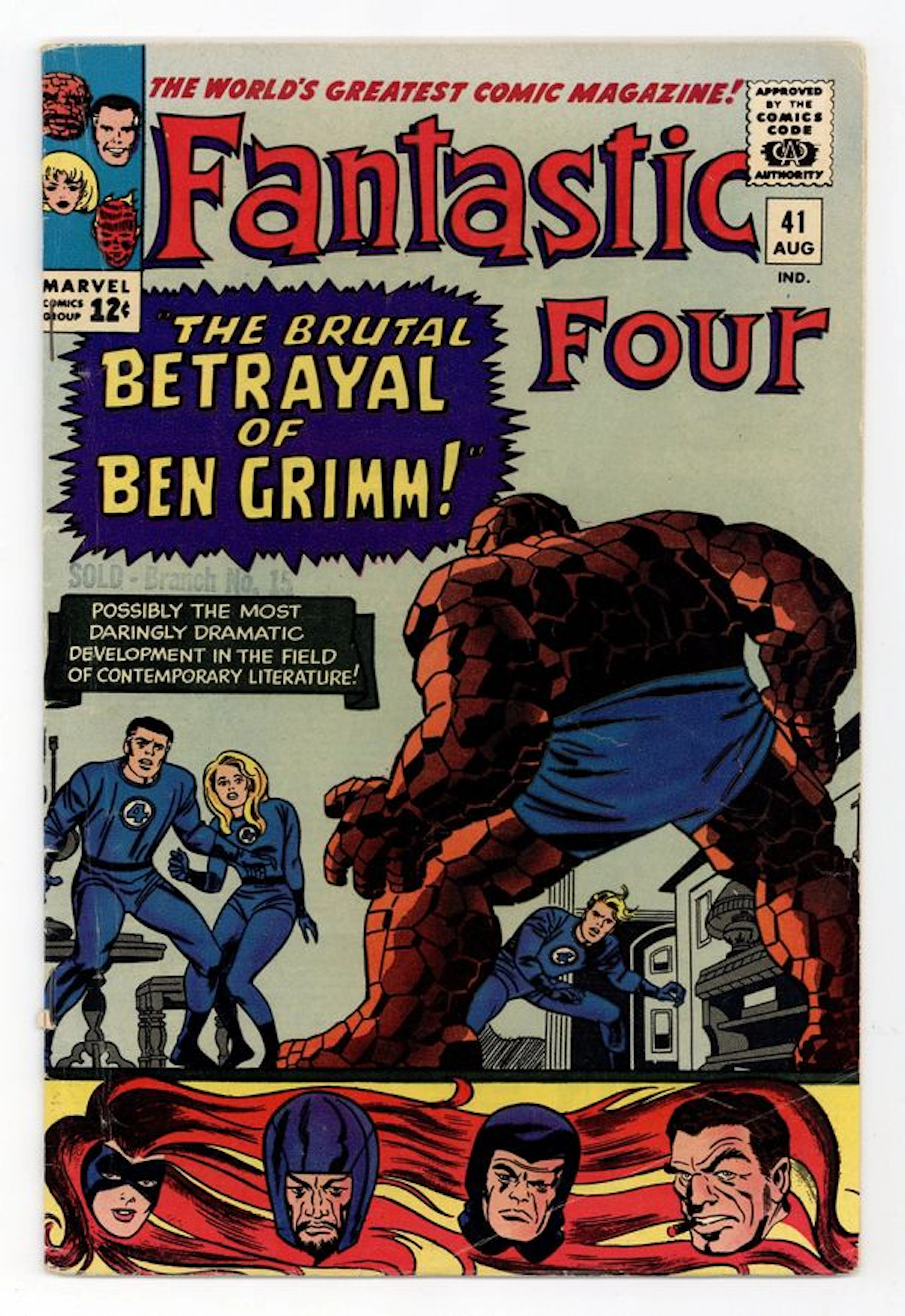 Fantastic Four (1961 1st Series) 41 VG 4.0