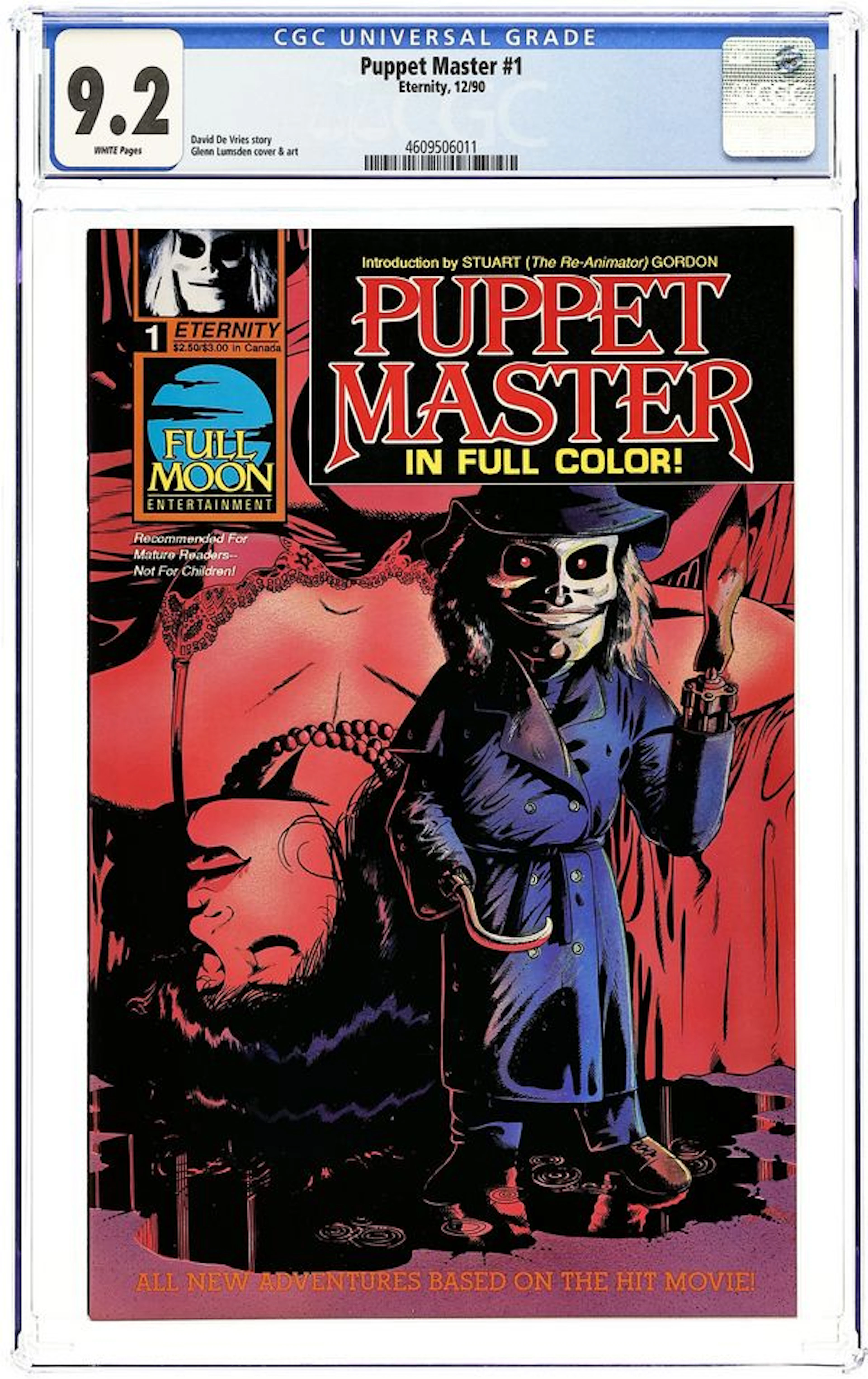 Puppet Master (1990) 1 CGC 9.2