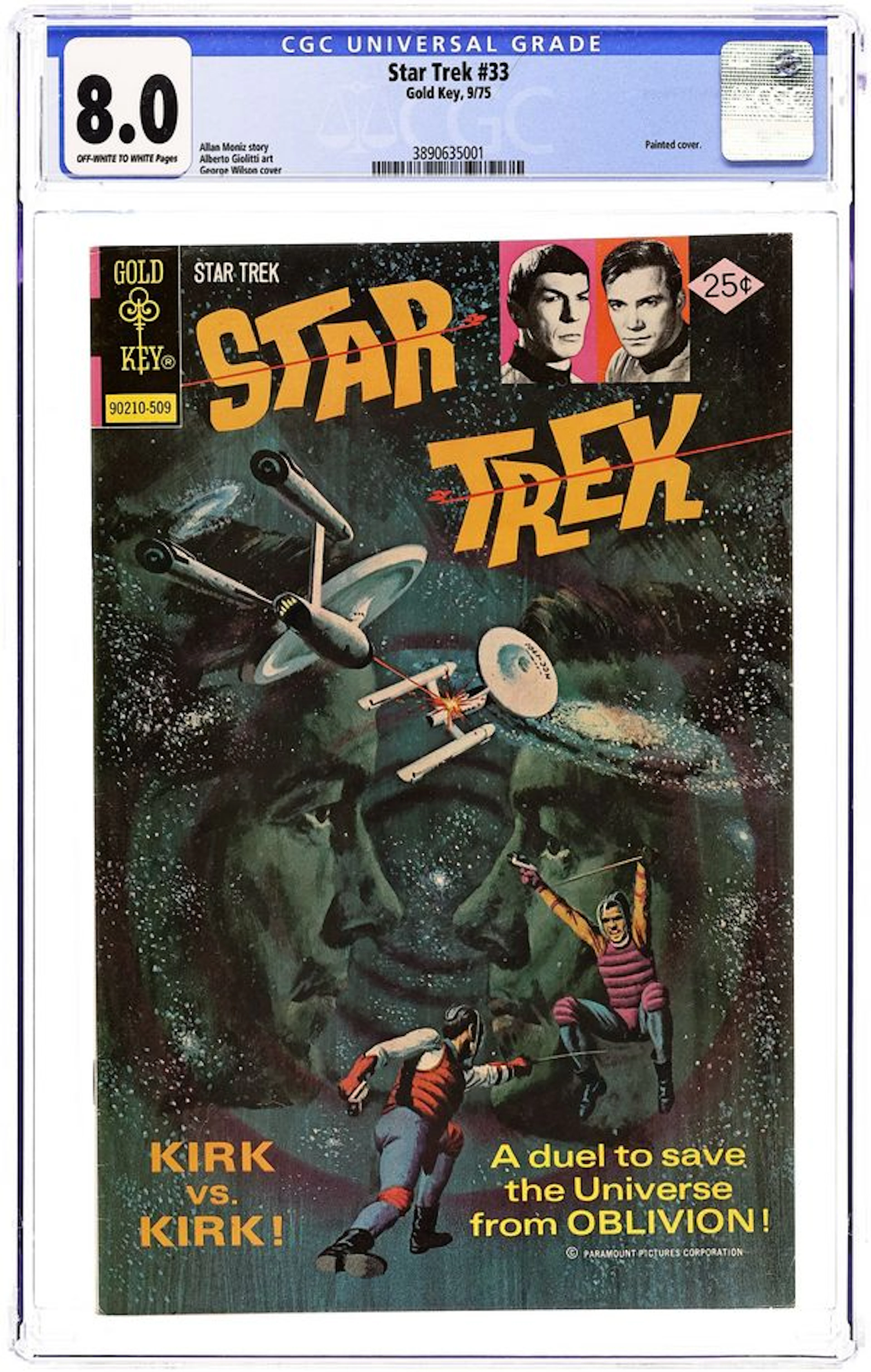 Star Trek (1967 Gold Key) 33 CGC 8.0