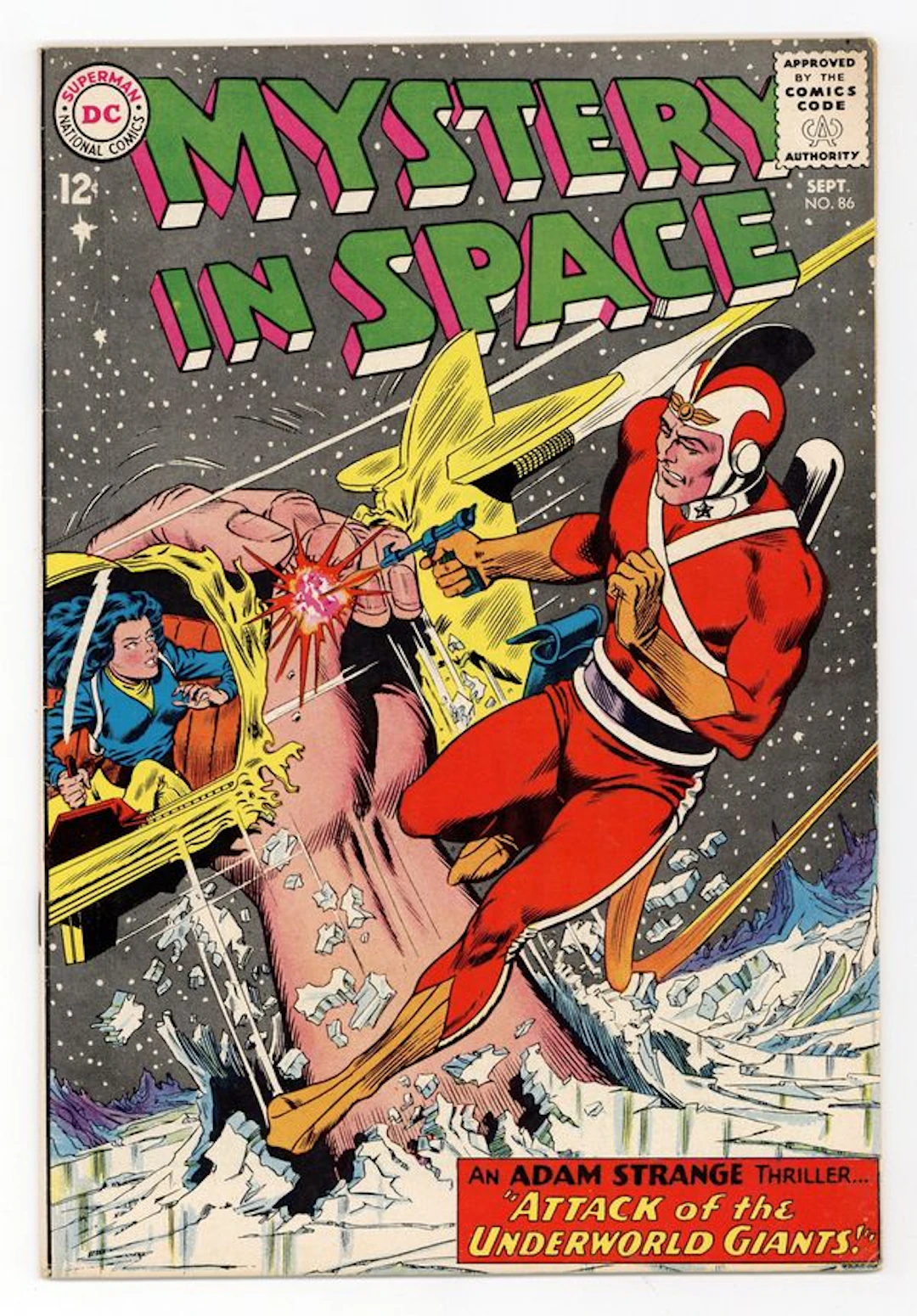 Mystery in Space (1951 1st Series) 86 FN+ 6.5
