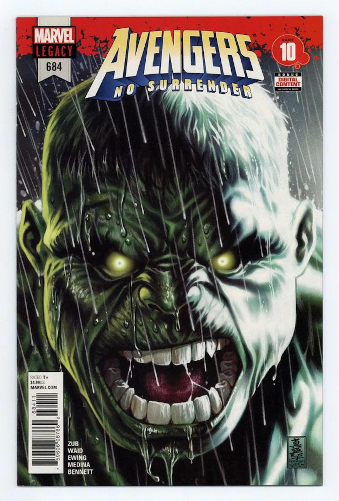 Avengers (2017 7th Series) 684A NM- 9.2