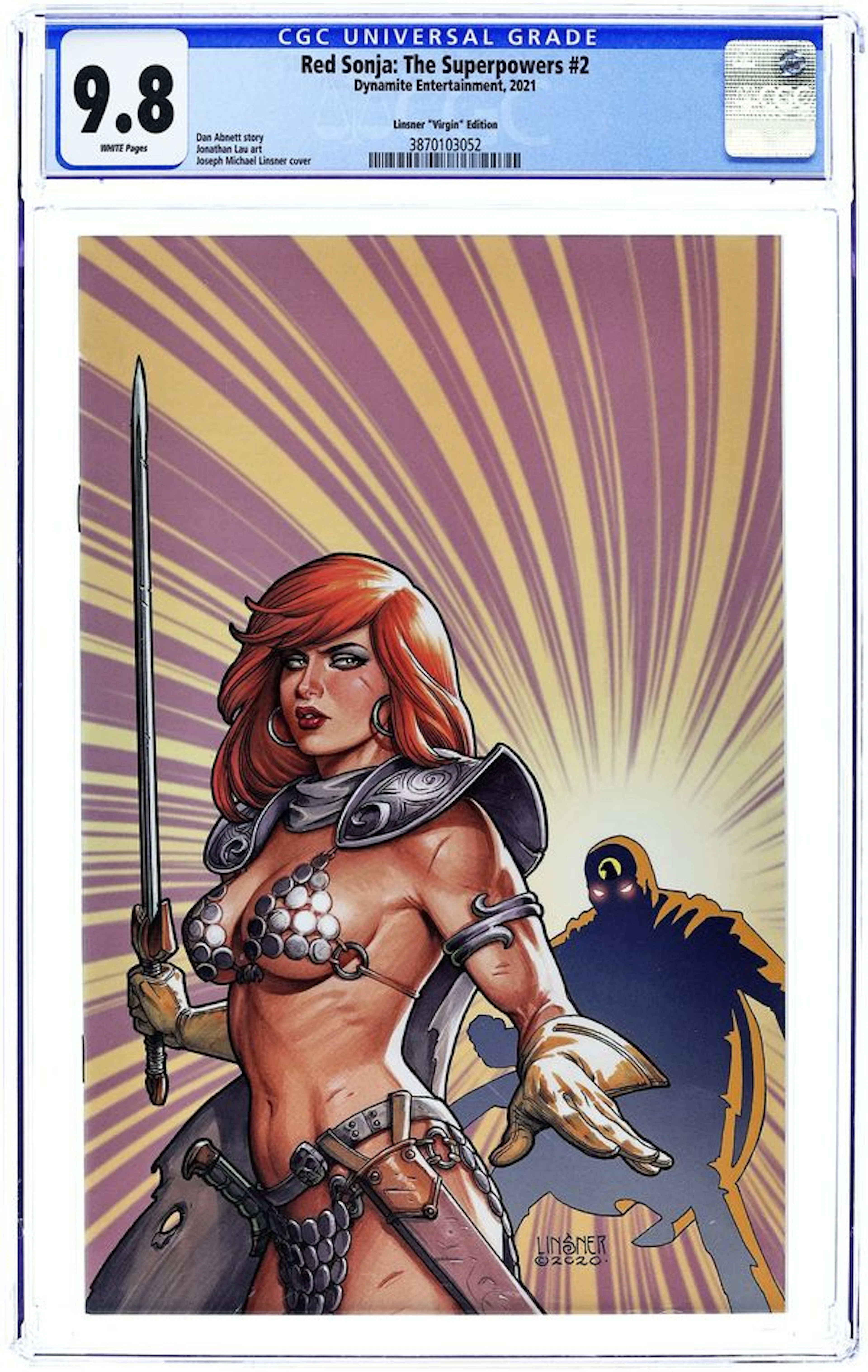 Red Sonja The Superpowers (2021 Dynamite) 2V CGC 9.8