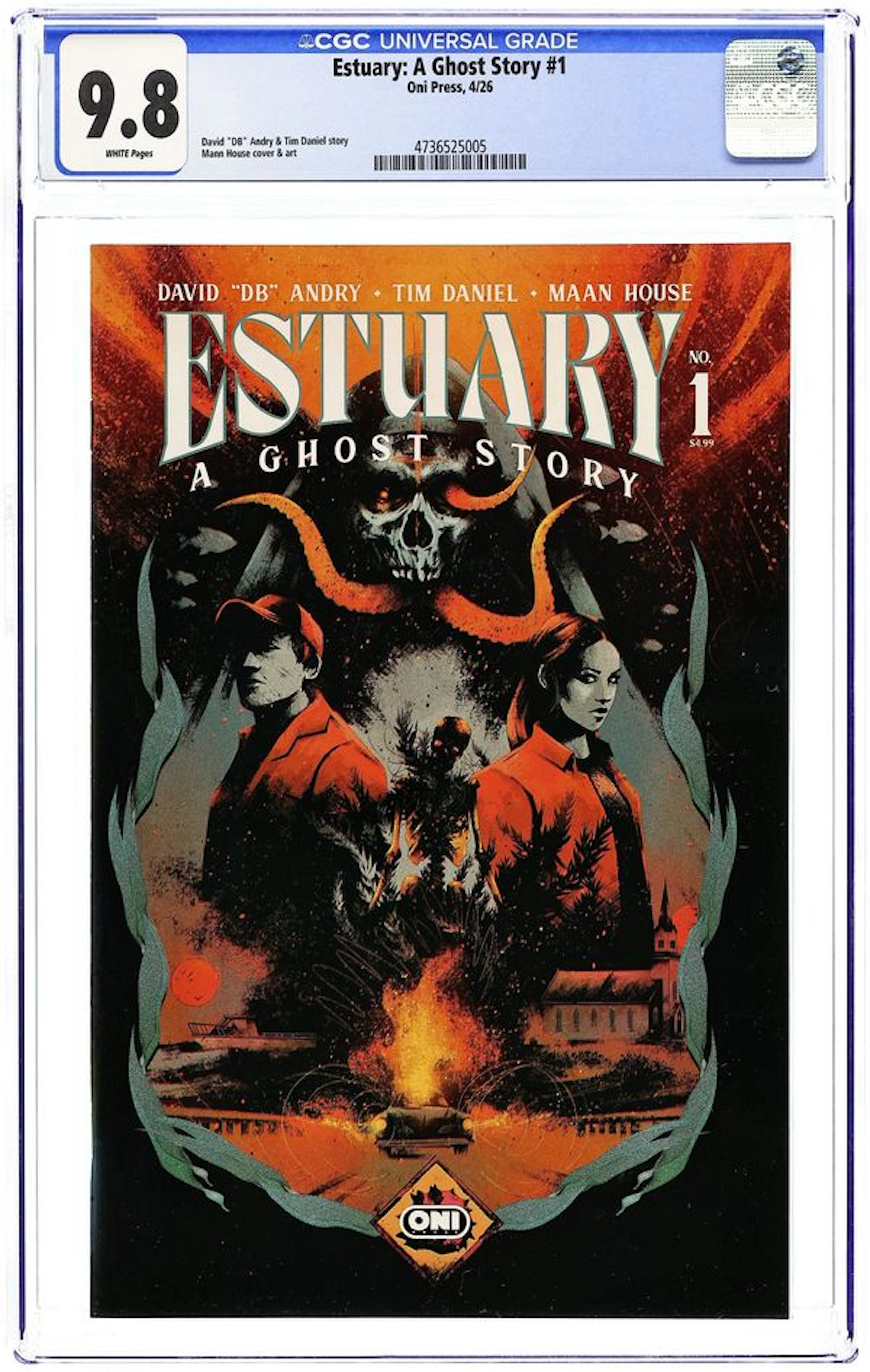 Estuary a Ghost Story (2026 Oni Press) 1A CGC 9.8