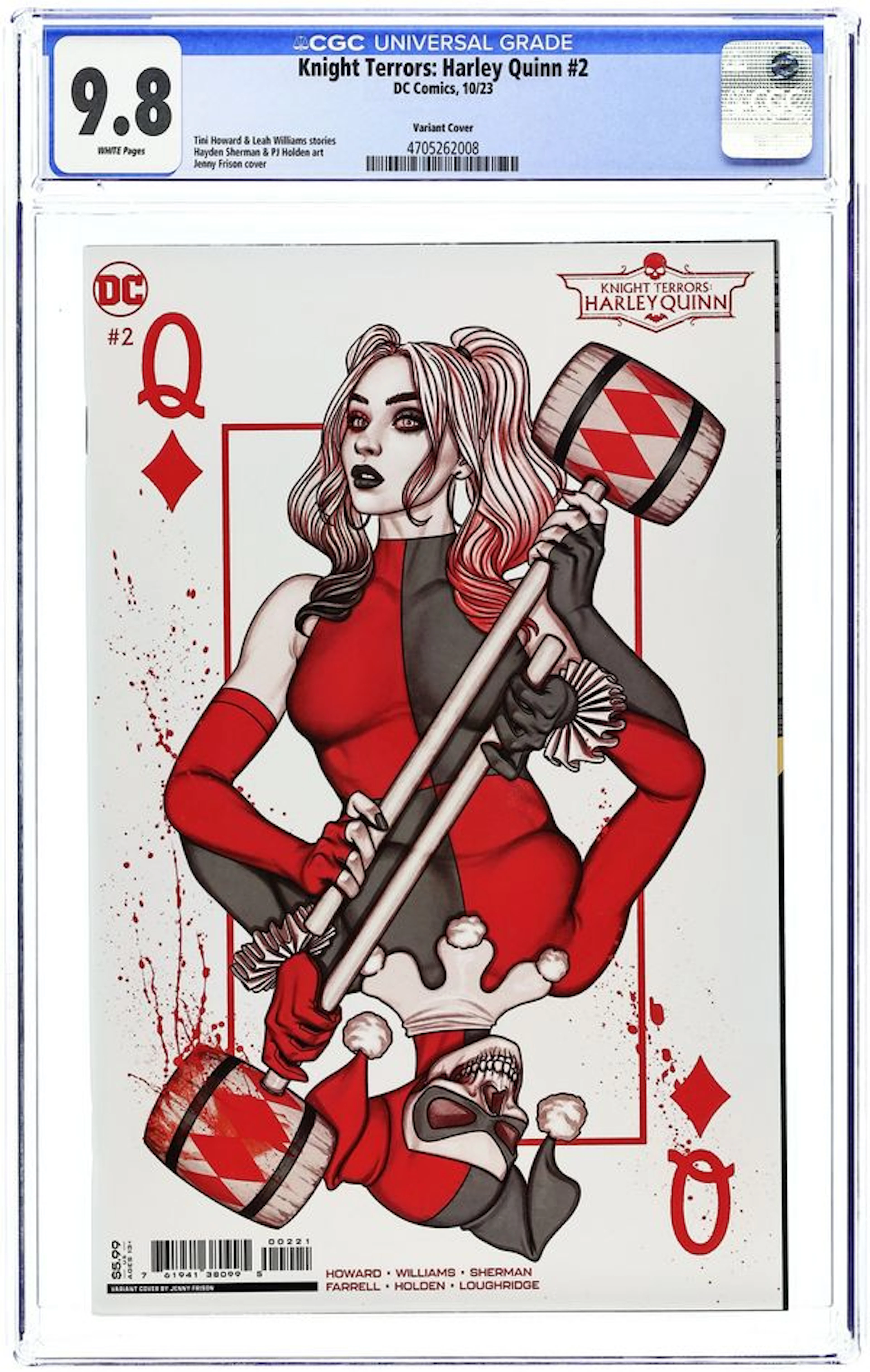 Knight Terrors Harley Quinn (2023 DC) 2B CGC 9.8