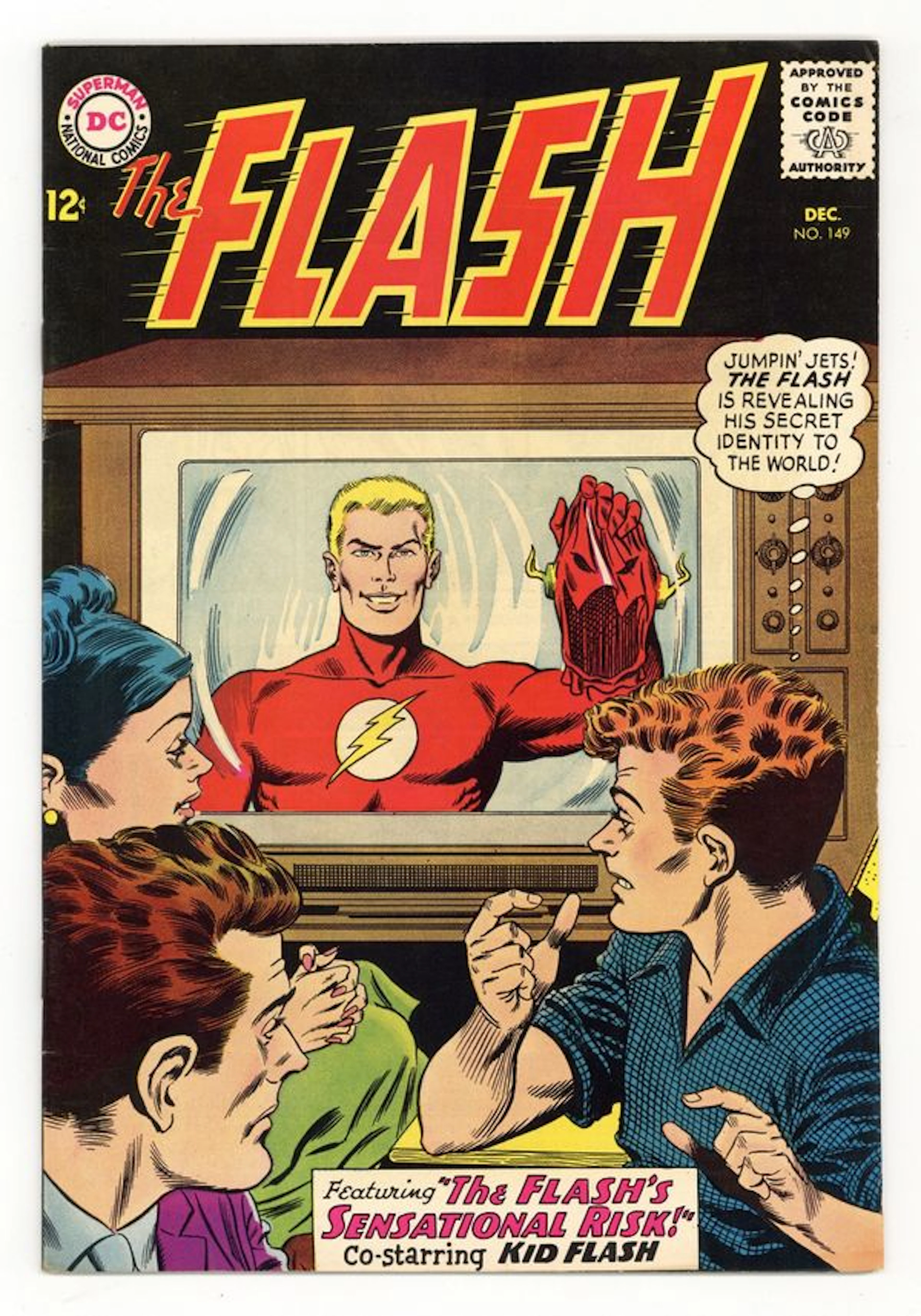 Flash (1959 1st Series DC) 149 FN+ 6.5