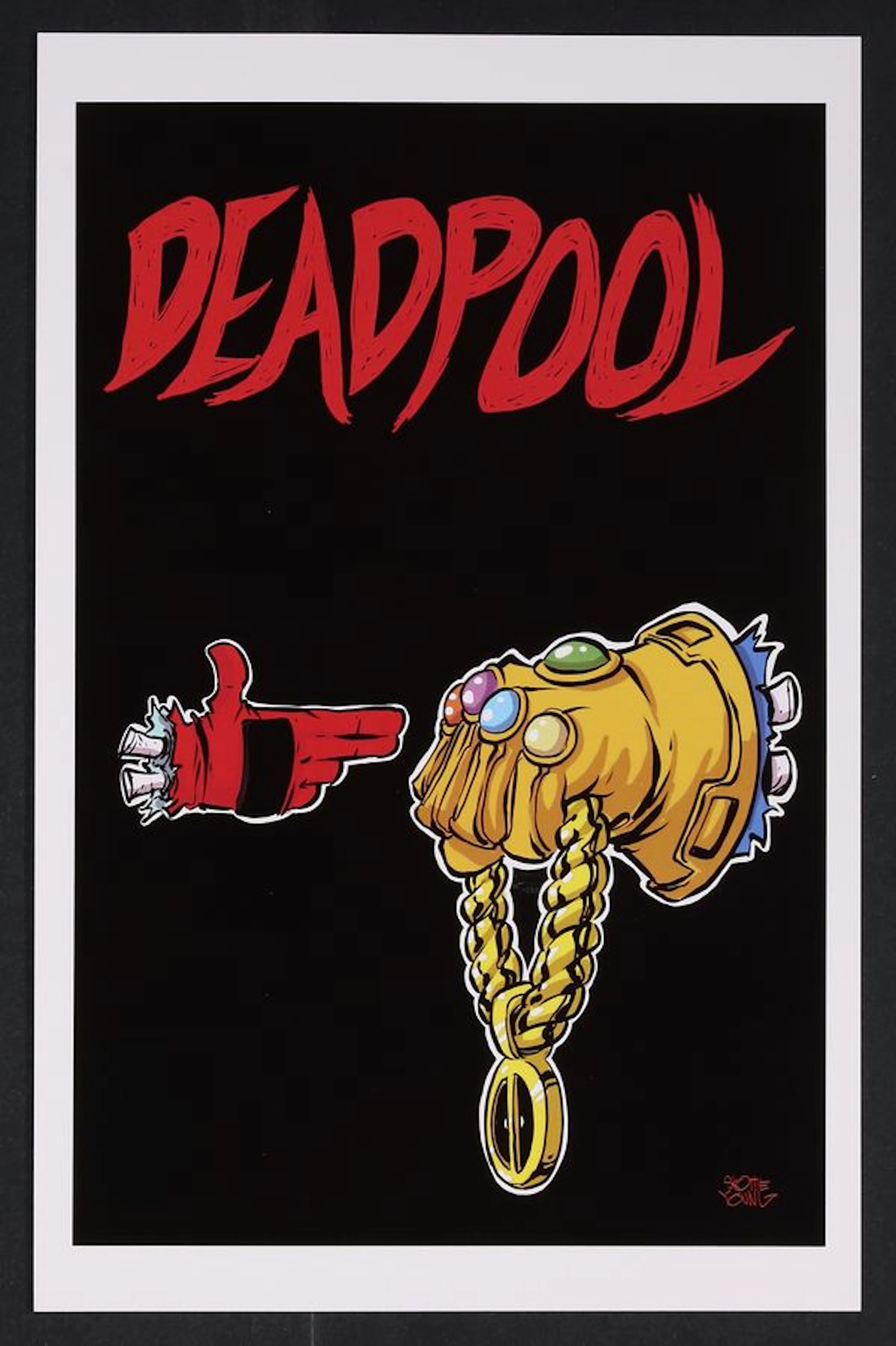 Deadpool #45B (2015) Cover Print by Skottie Young