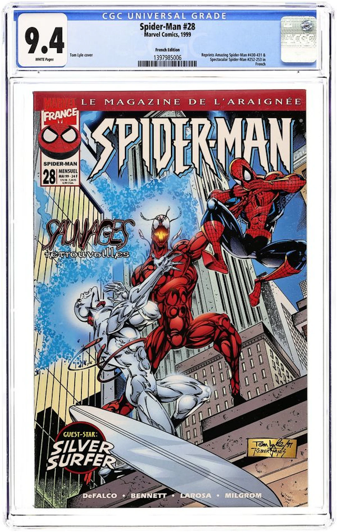 Spider-Man Magazine (French 1997 Marvel France) 28 CGC 9.4