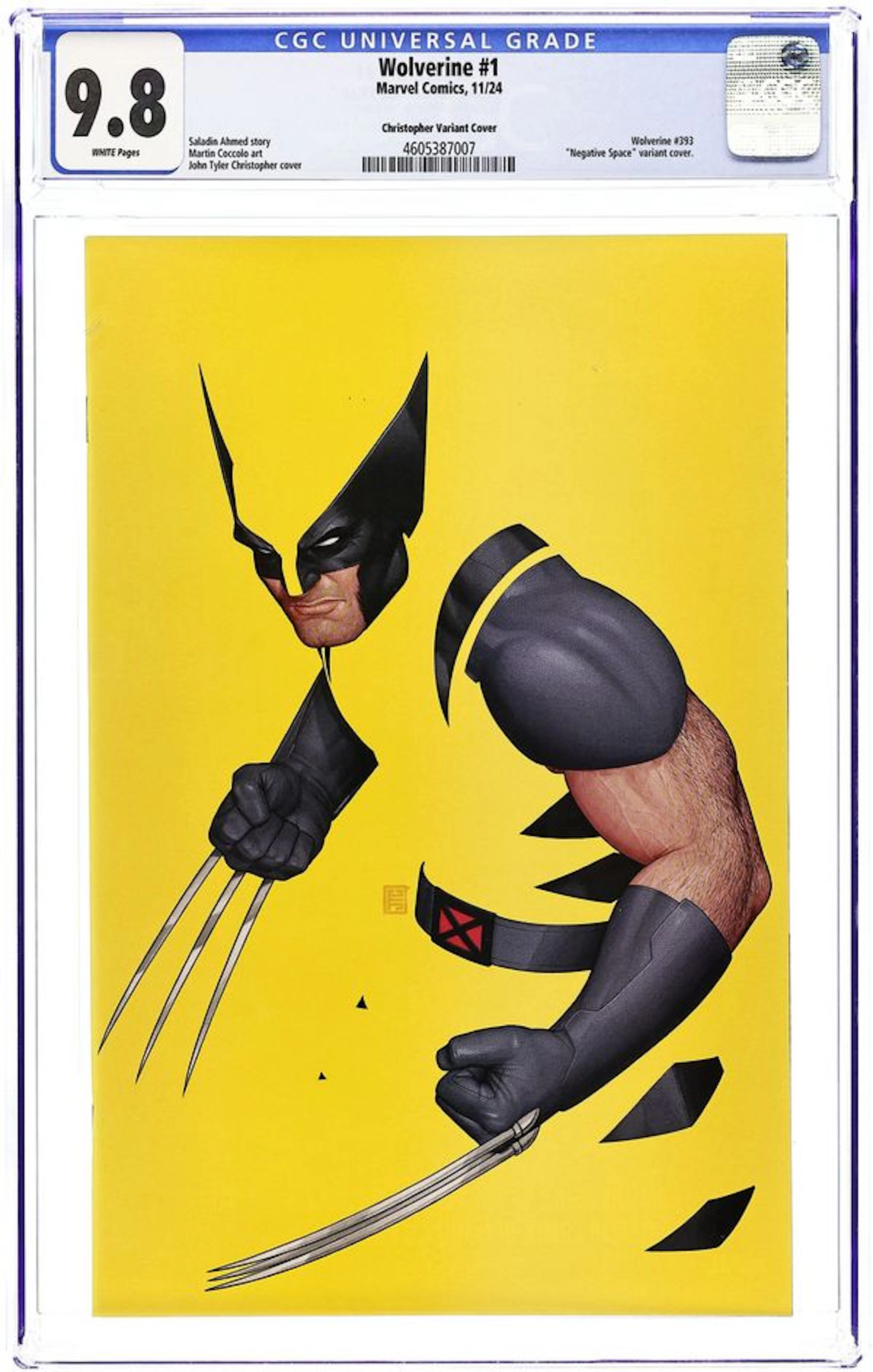 Wolverine (2024 Marvel) 1E CGC 9.8