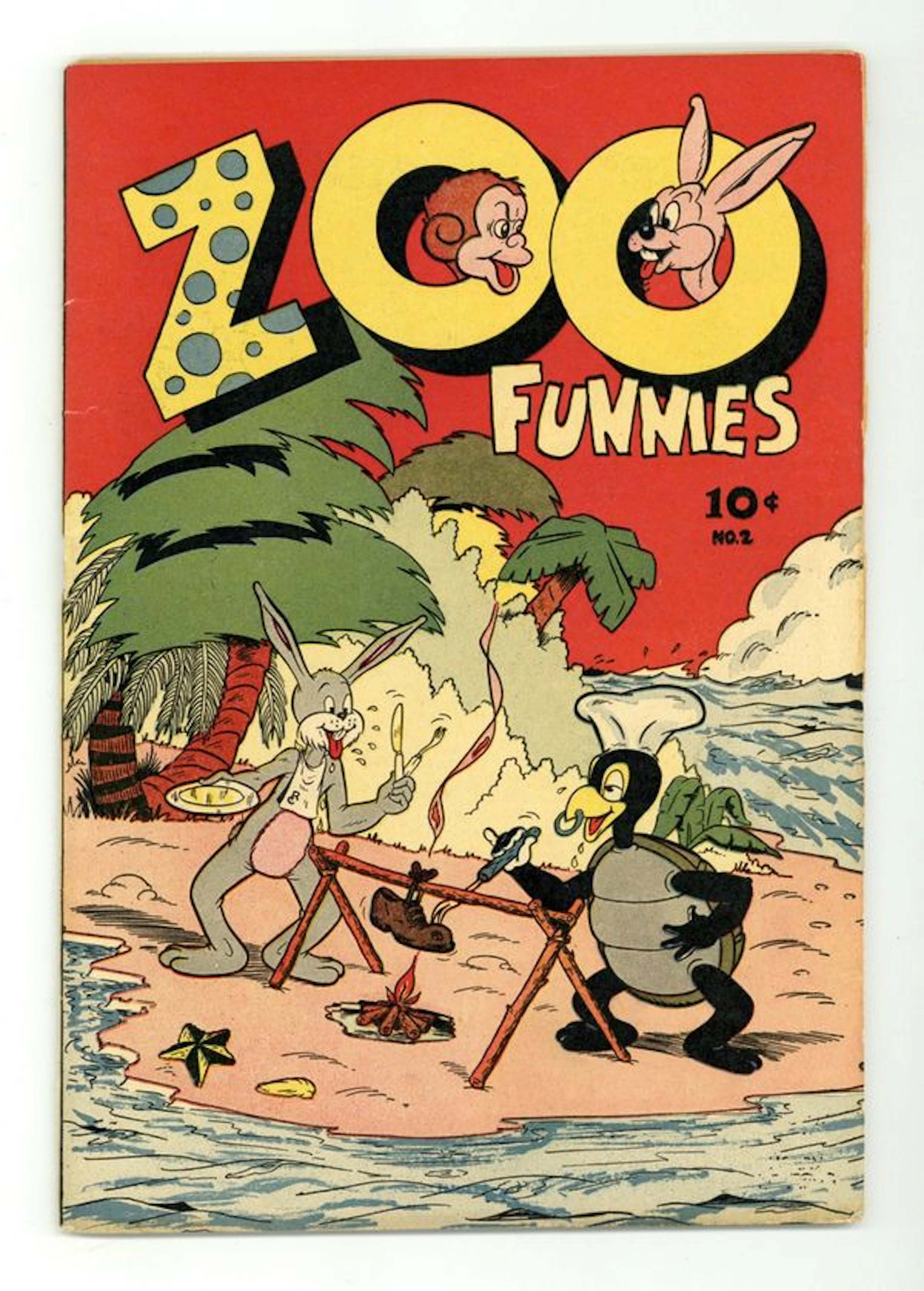 Zoo Funnies (1945 1st Series Charlton/Childrens) 2 GD 2.0