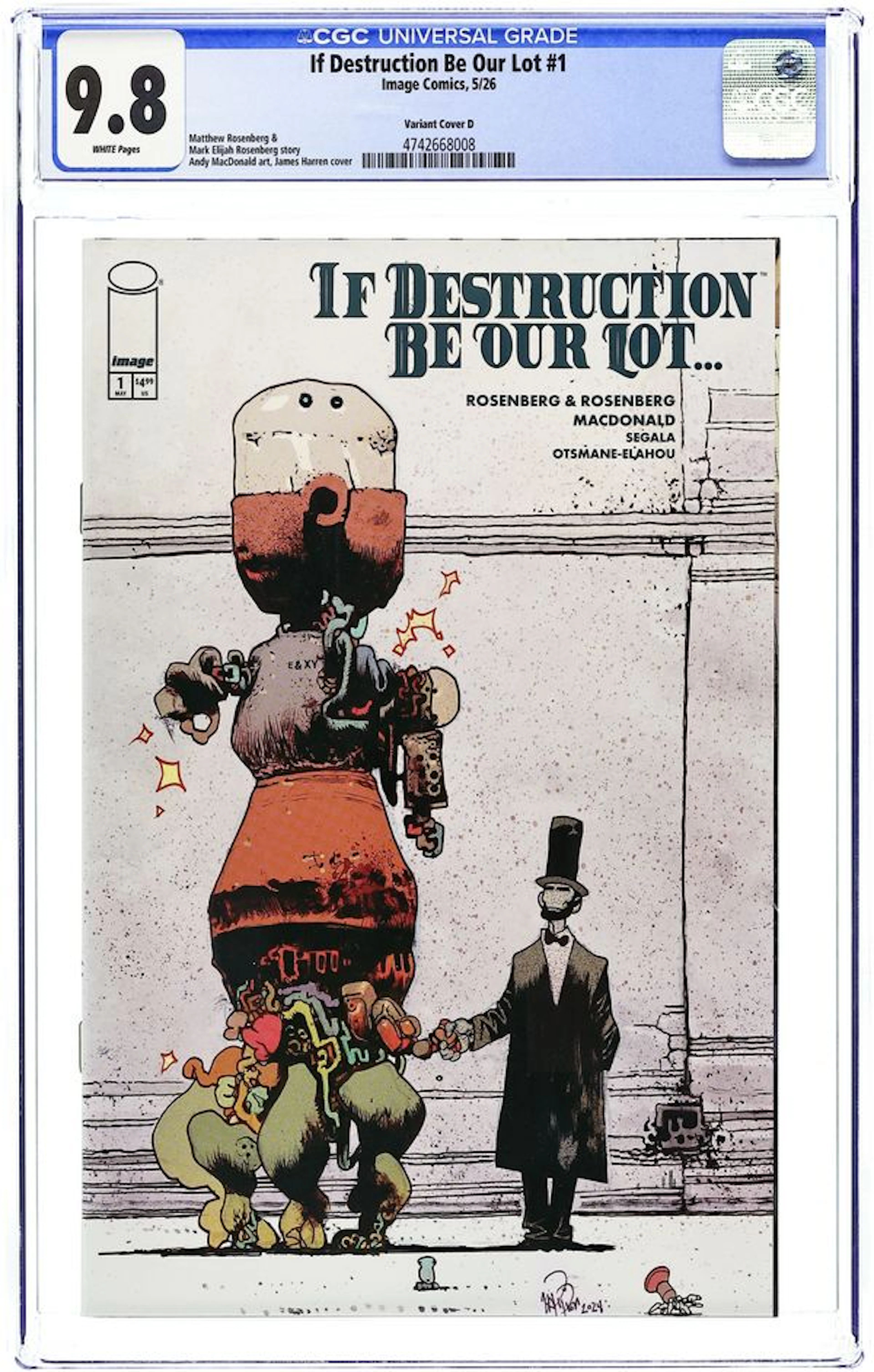 If Destruction Be Our Lot (2026 Image) 1D CGC 9.8