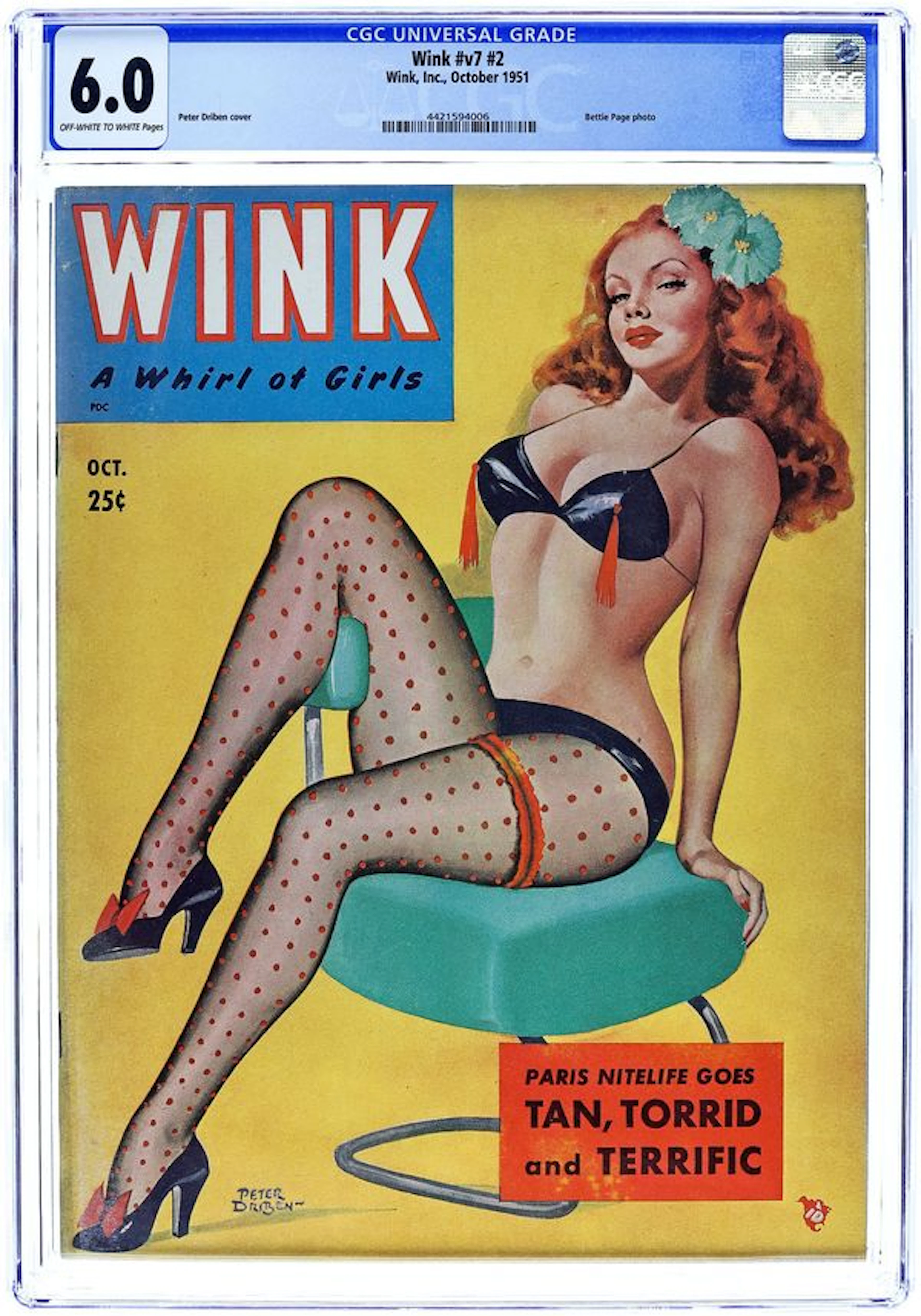 Wink (1944-1955 Wink Inc.^) Magazine Vol. 7 #2 CGC 6.0