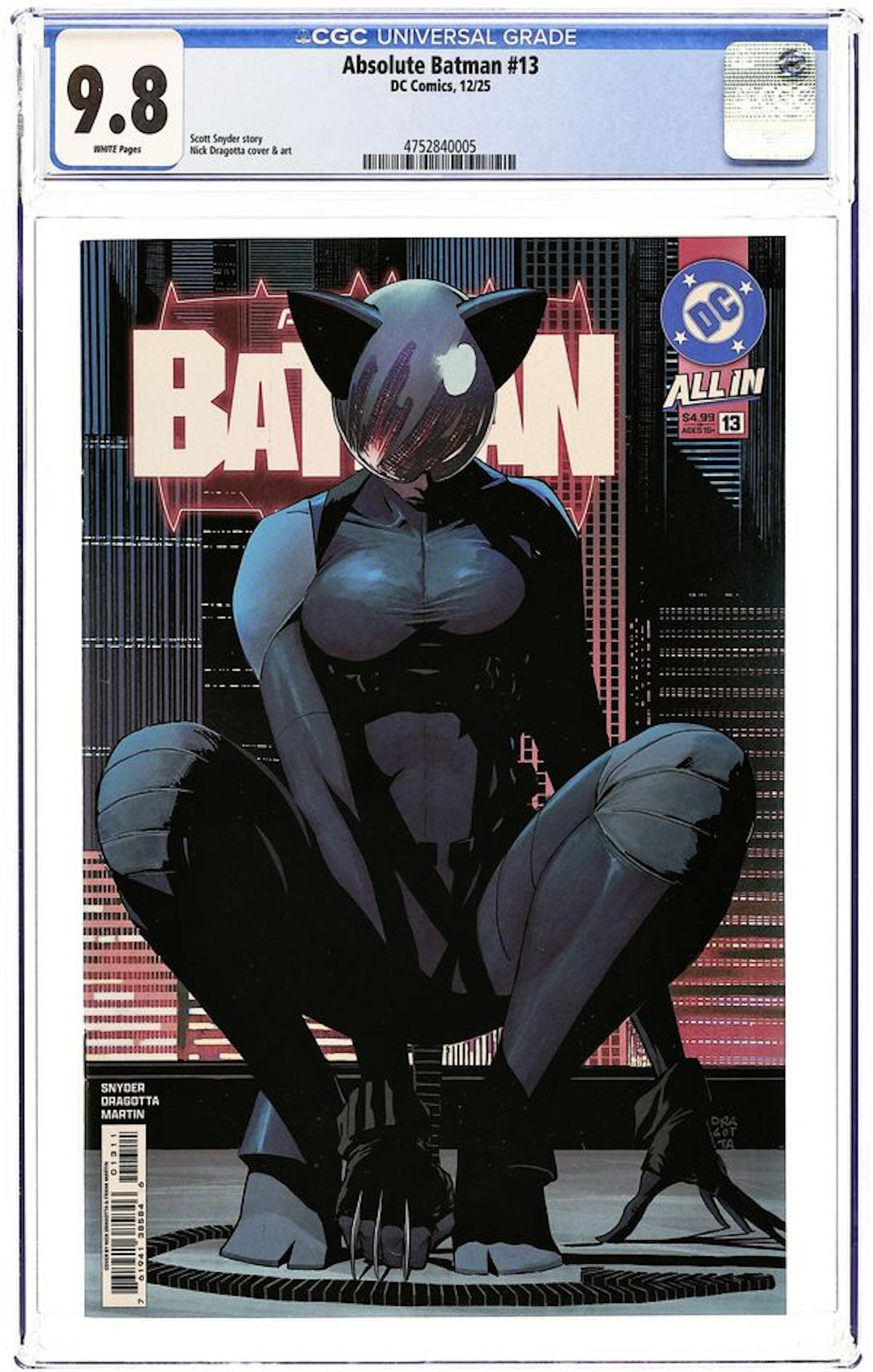 Absolute Batman (2024 DC) 13A CGC 9.8