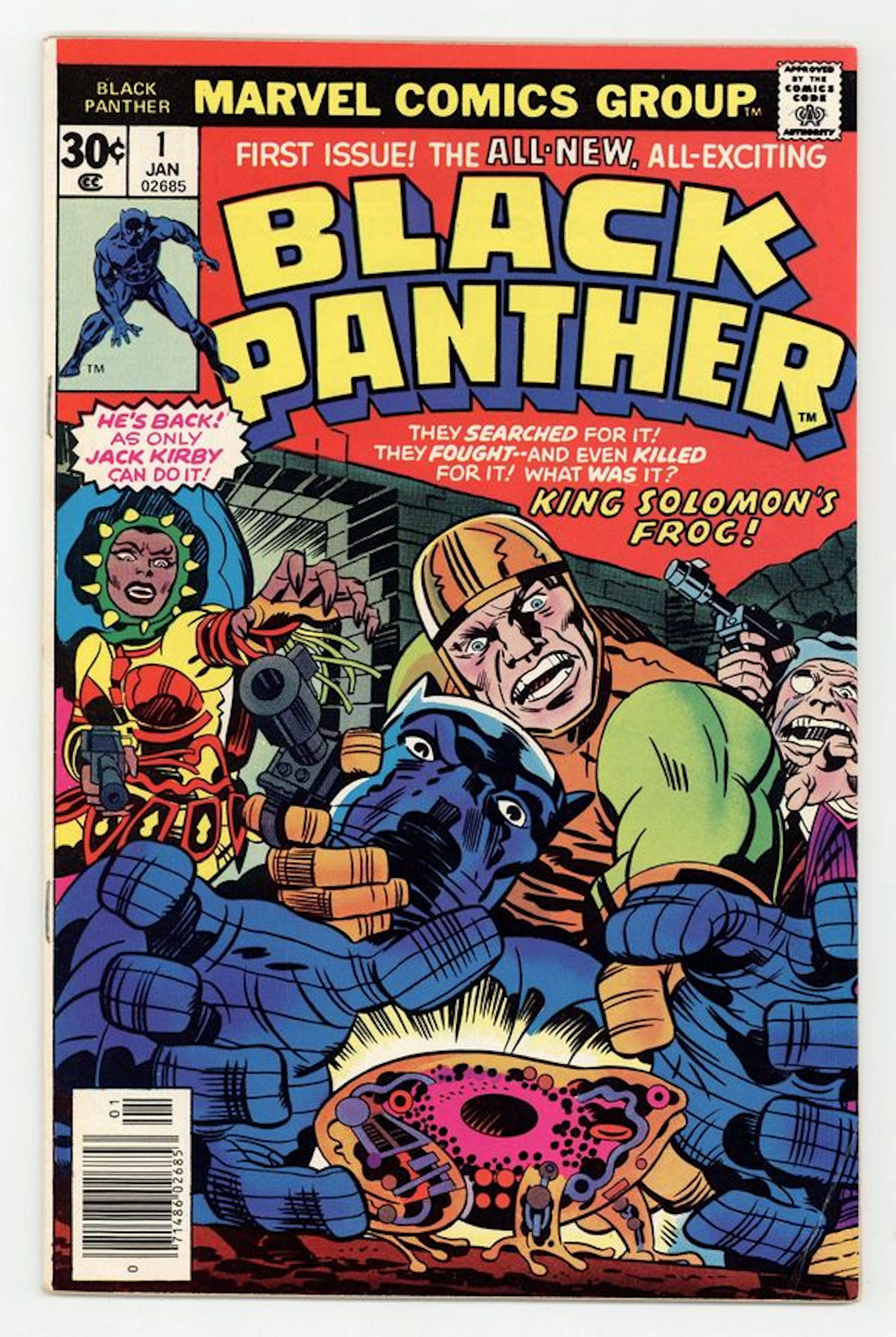 Black Panther (1977 Marvel 1st Series) 1 FN 6.0