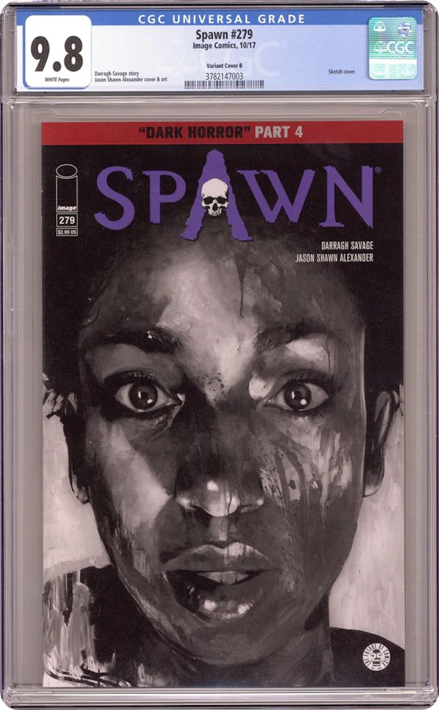 Spawn (1992 Image) 279B CGC 9.8