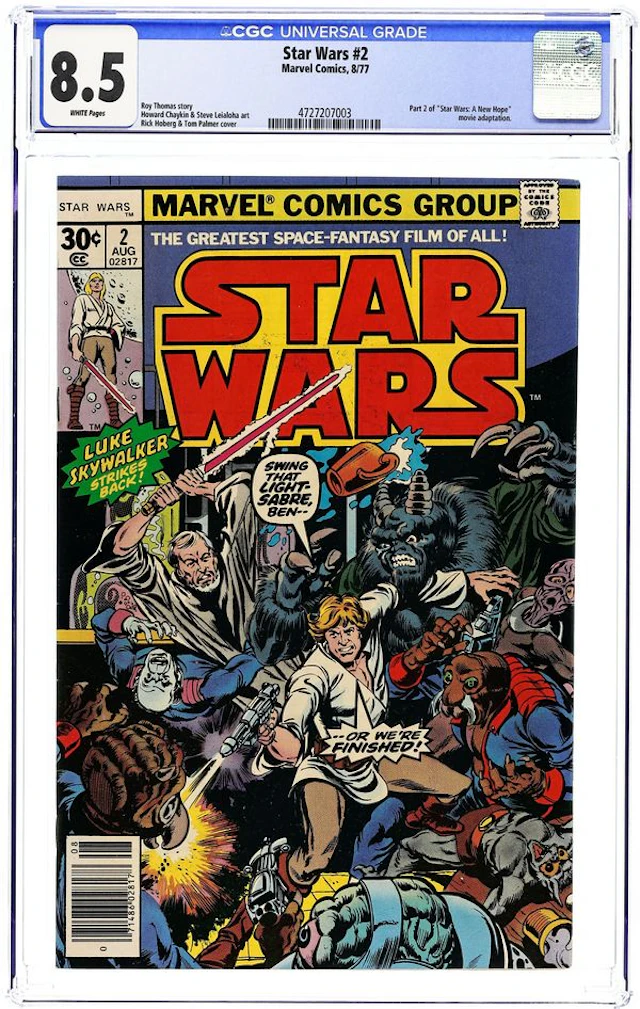 Star Wars (1977 Marvel) 2 CGC 8.5