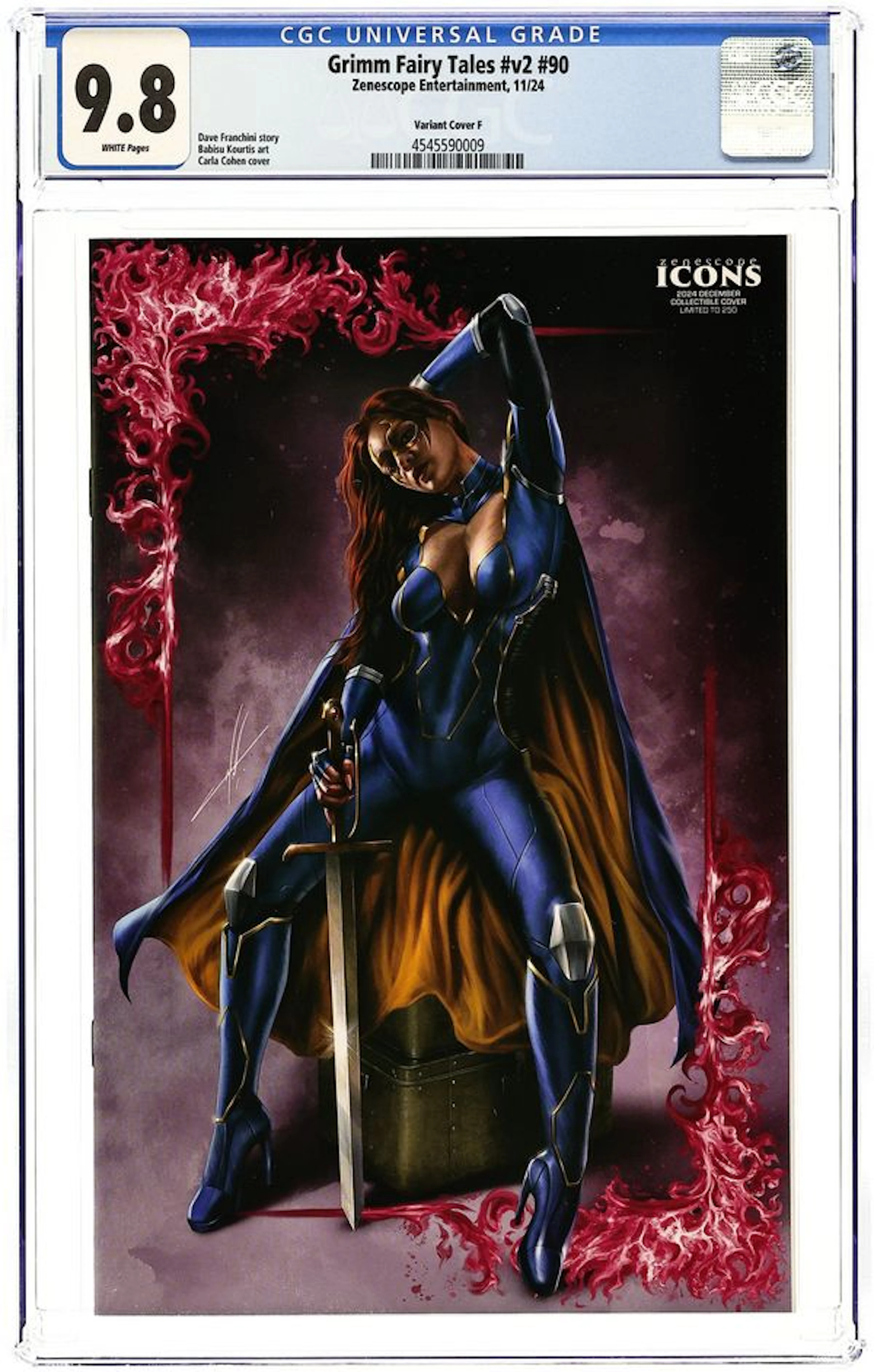 Grimm Fairy Tales (2016 2nd Series) 90F CGC 9.8
