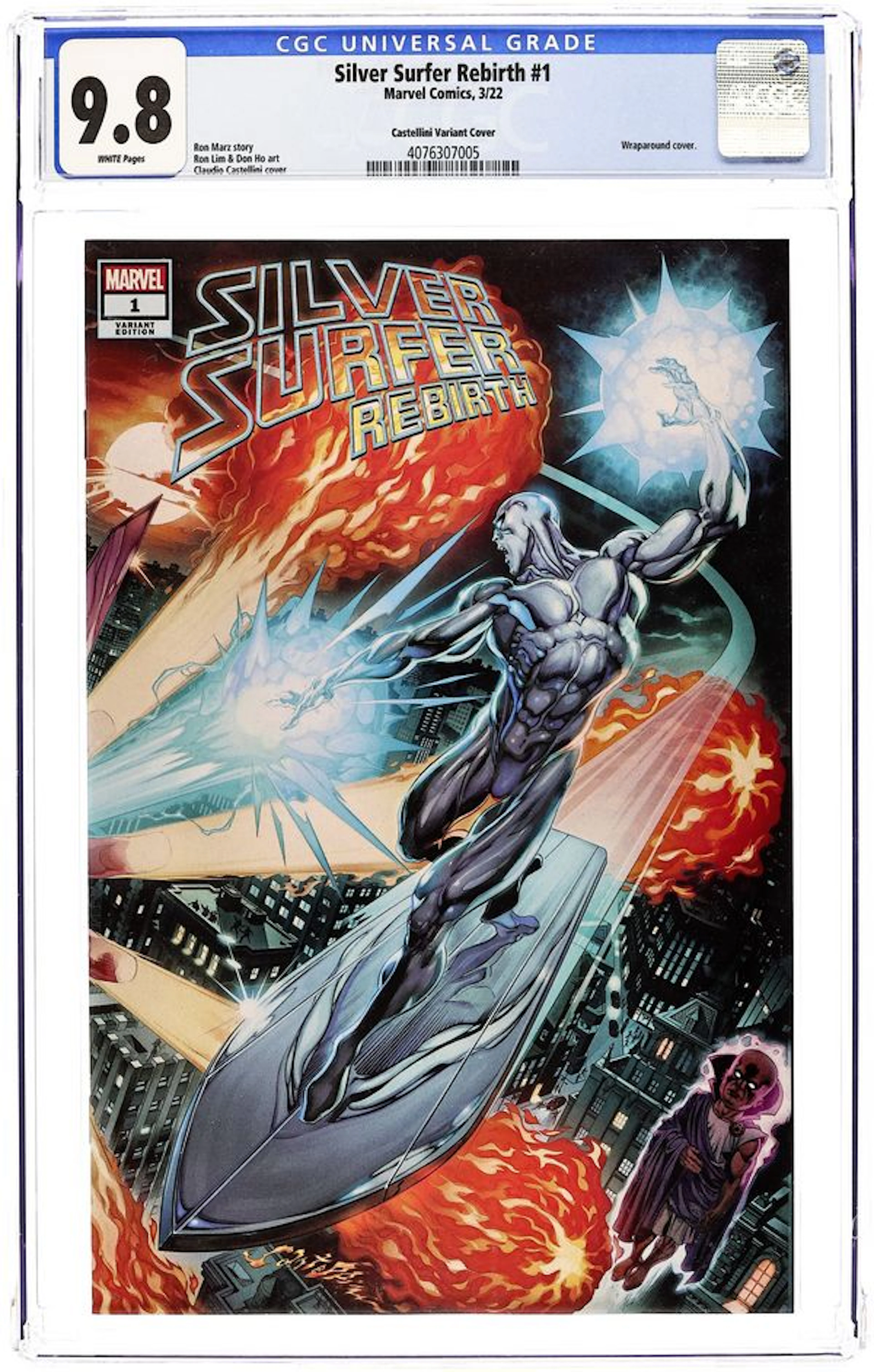 Silver Surfer Rebirth (2022 Marvel) 1F CGC 9.8