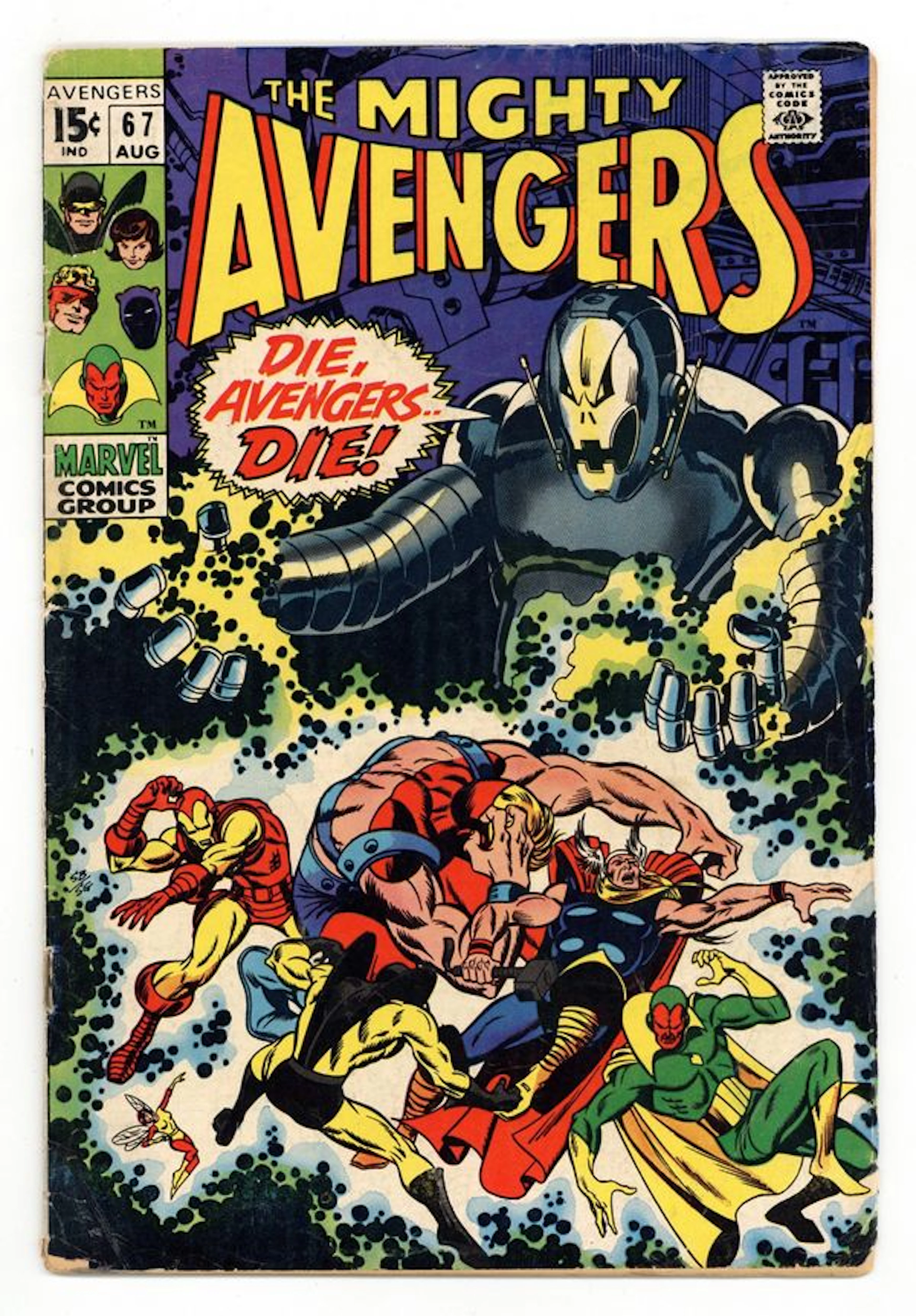 Avengers (1963 1st Series) 67 GD/VG 3.0 (R)