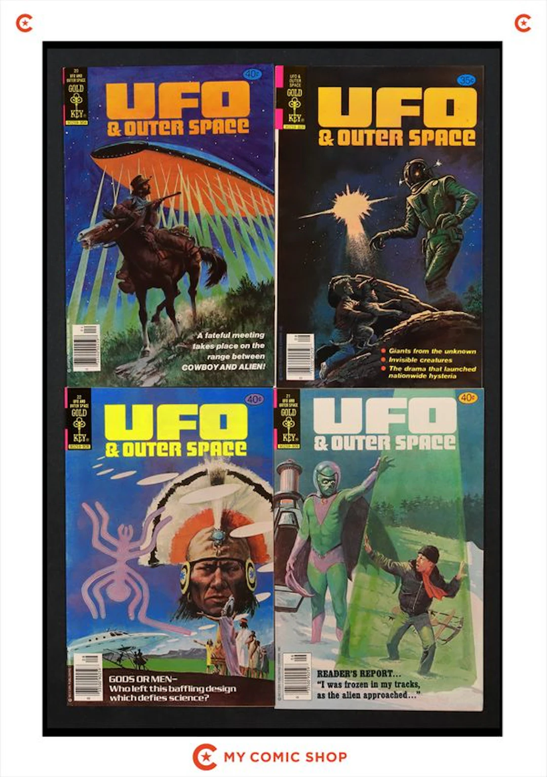 UFO and Outer Space Lot of 7
