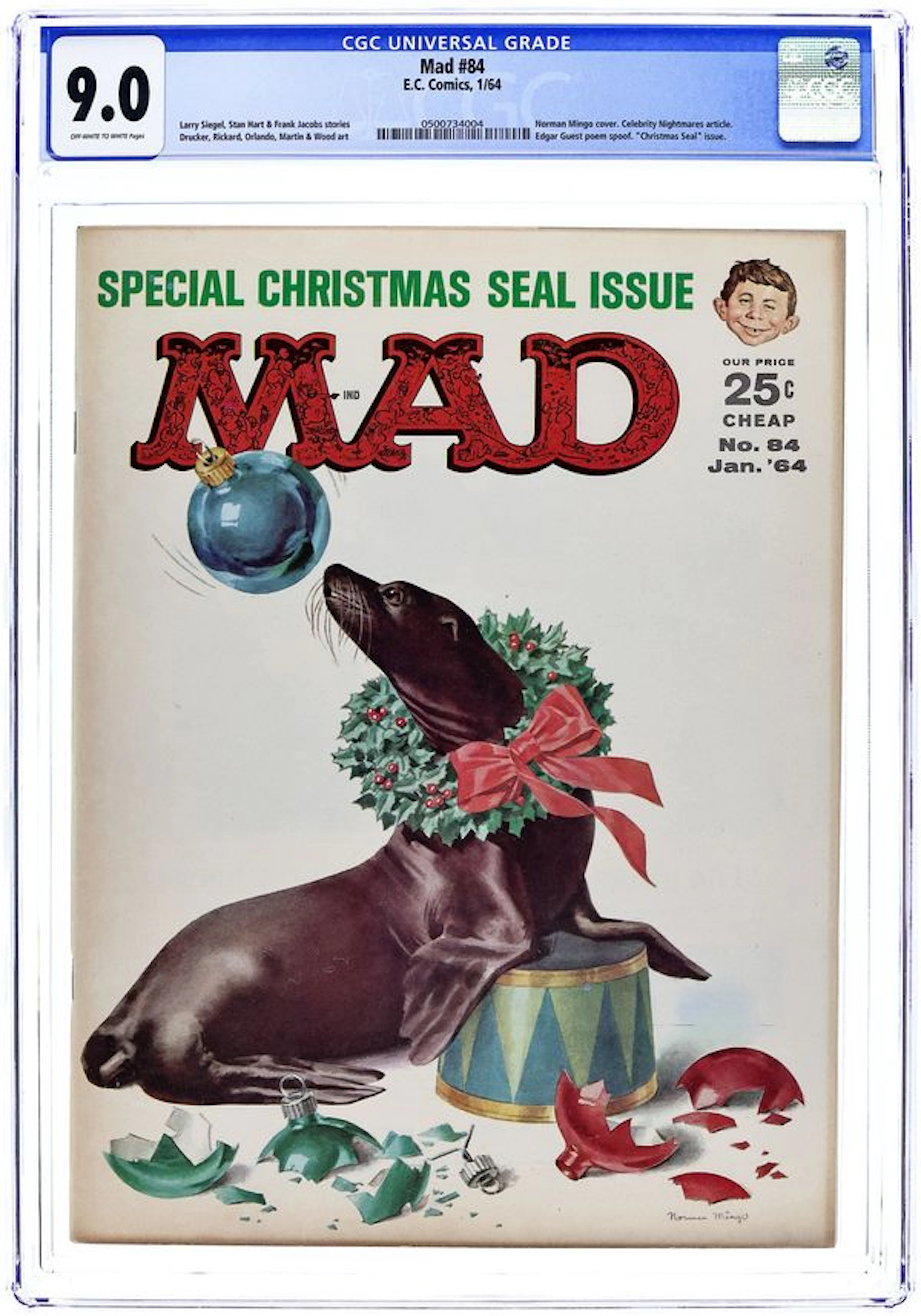 Mad (1952 EC) 84 CGC 9.0