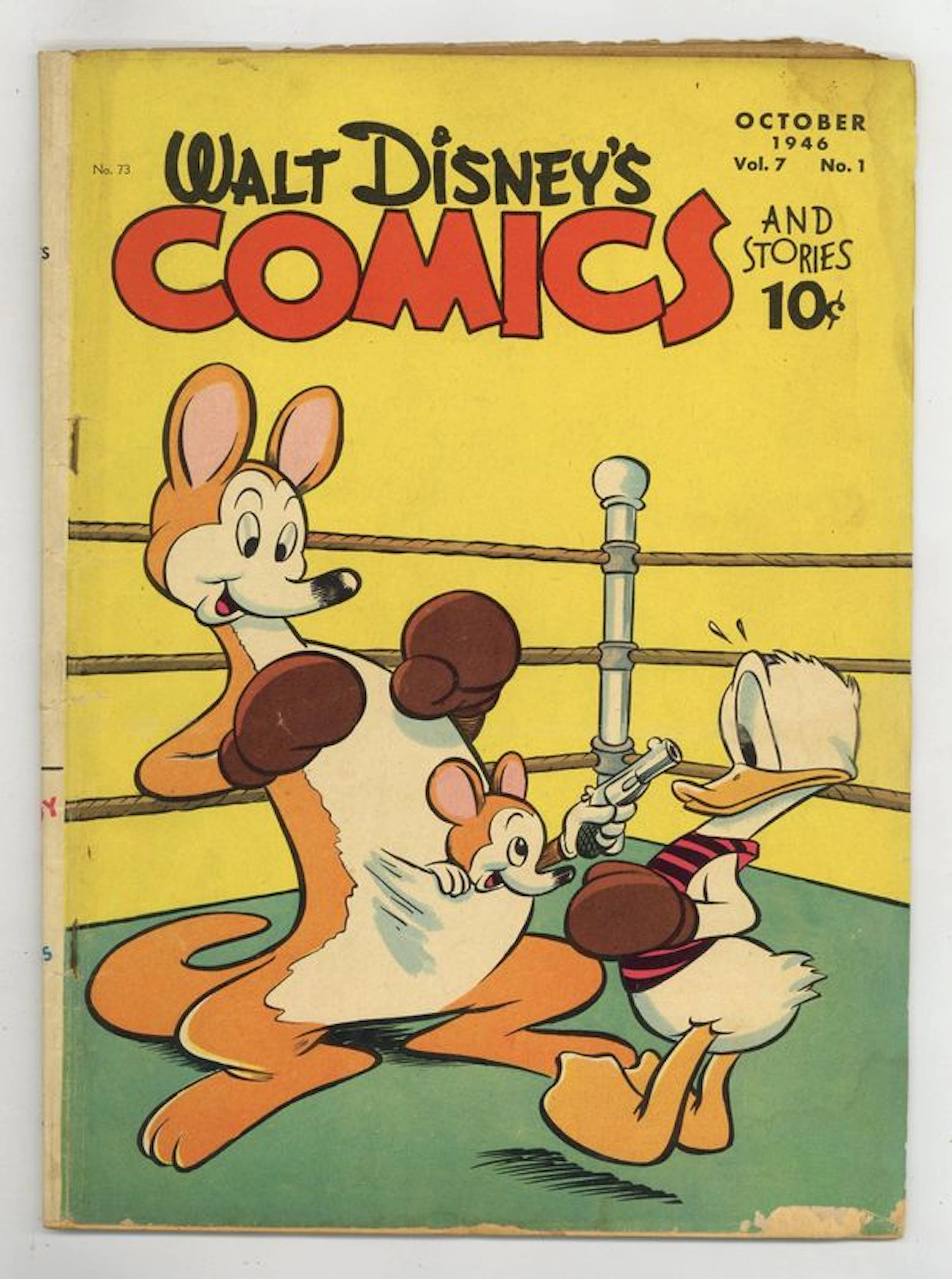 Walt Disney's Comics and Stories (1940 Dell/Gold Key/Gladstone) 73 GD+ 2.5