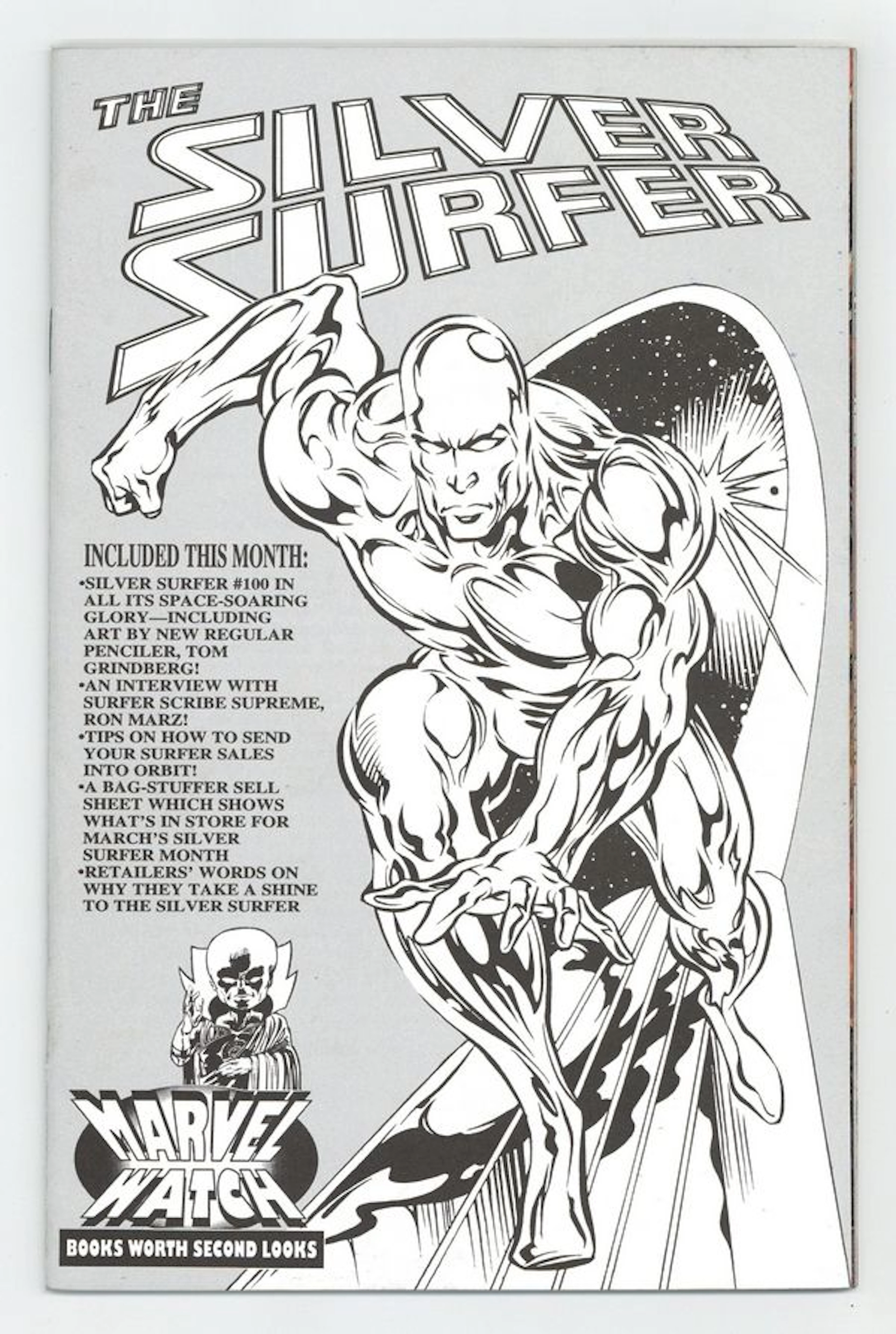 Silver Surfer (1987 2nd Series) 100WATCH VF/NM 9.0