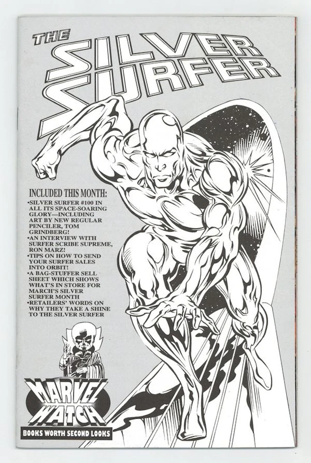 Silver Surfer (1987 2nd Series) 100WATCH VF/NM 9.0