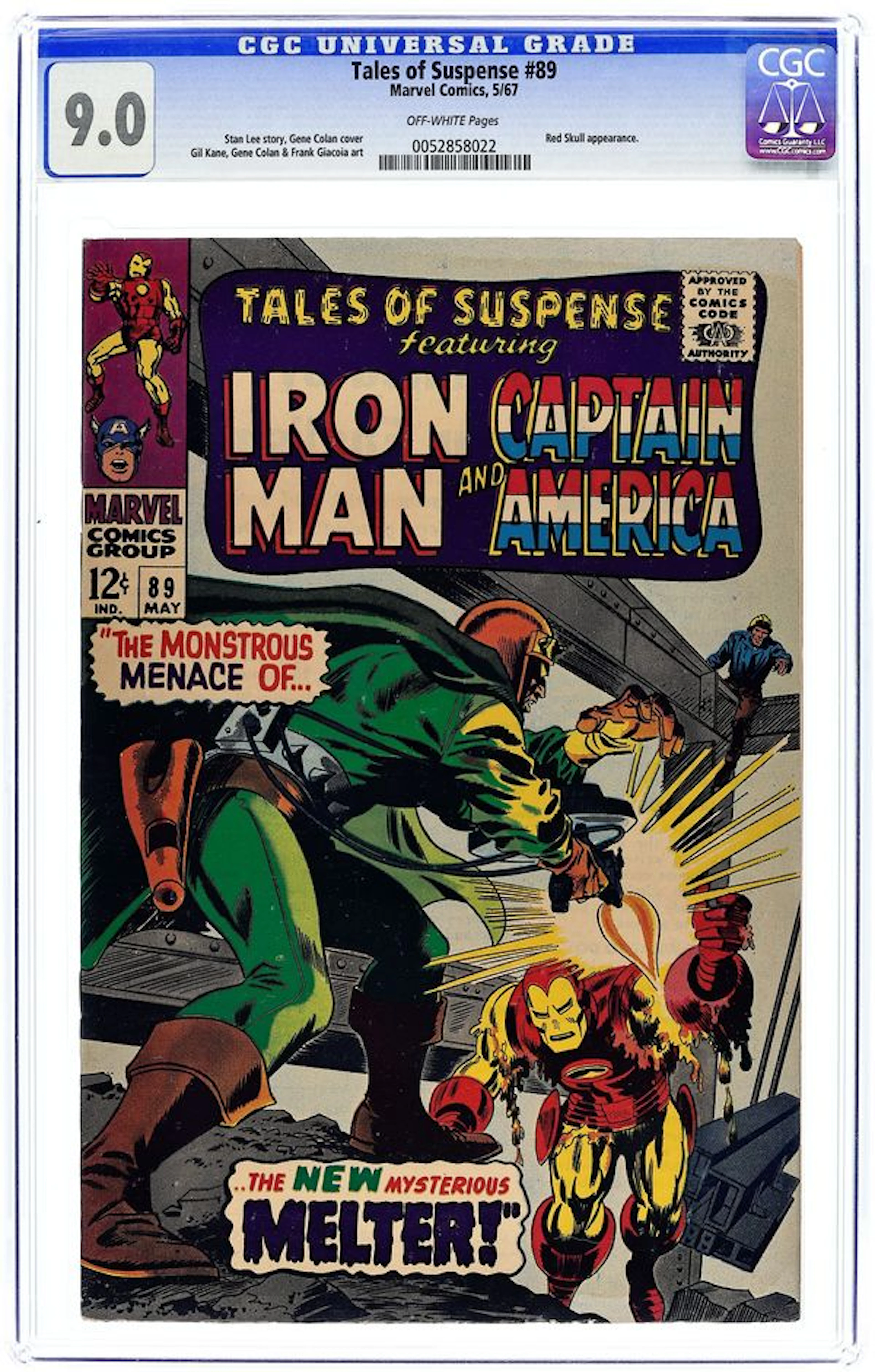 Tales of Suspense (1959) 89 CGC 9.0