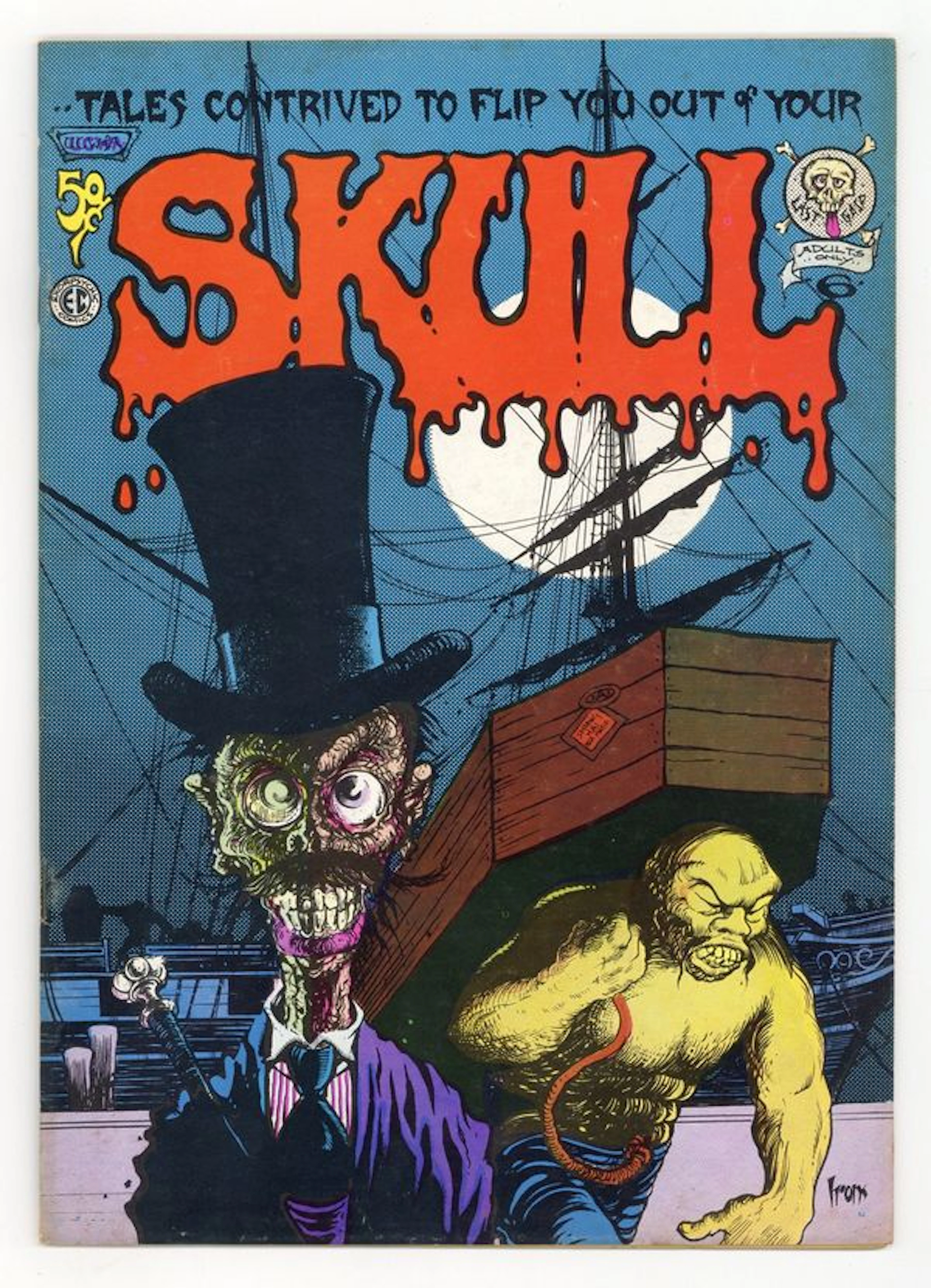 Skull Comics (1970 Rip Off Press/Last Gasp) #6, Printing 1&2 FN 6.0