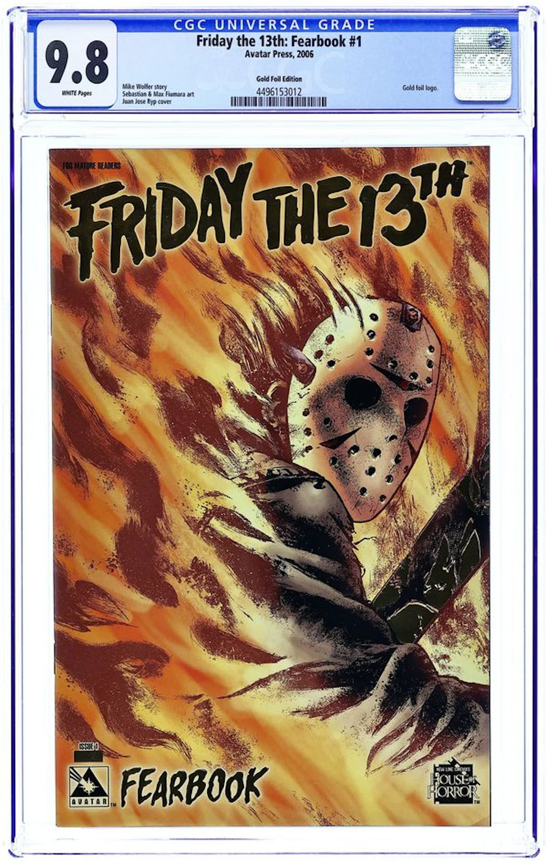 Friday The 13th Fearbook (2006) 1G CGC 9.8